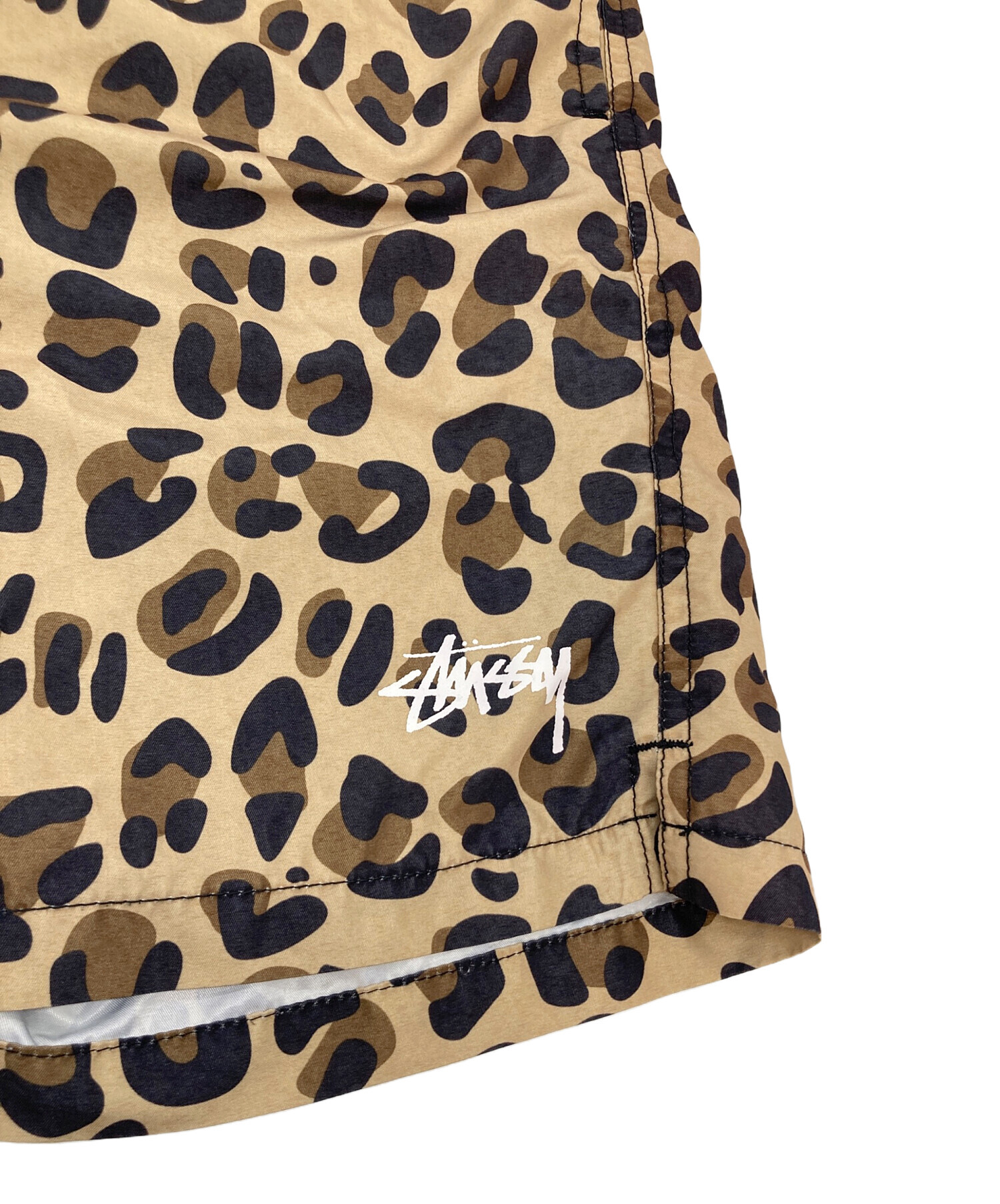 中古・古着通販】stussy (ステューシー) レオパード柄スイムショーツ