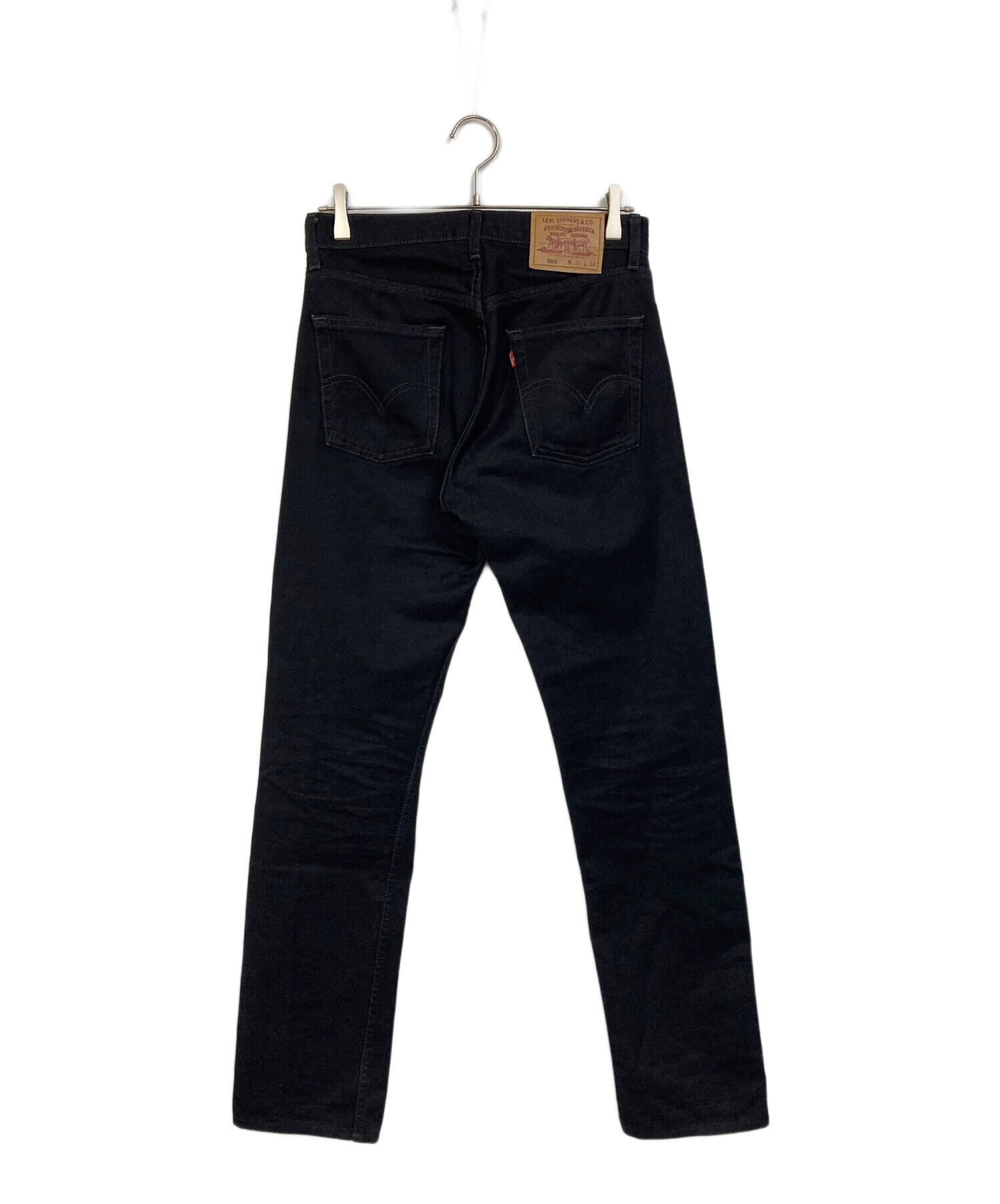 近年 Levi's 505 MIJ 日本製 デニム カタカナタブ パンツ W30 中古・古着通販】LEVI'S (リーバイス) 【古着】後染め505 デニムパンツ