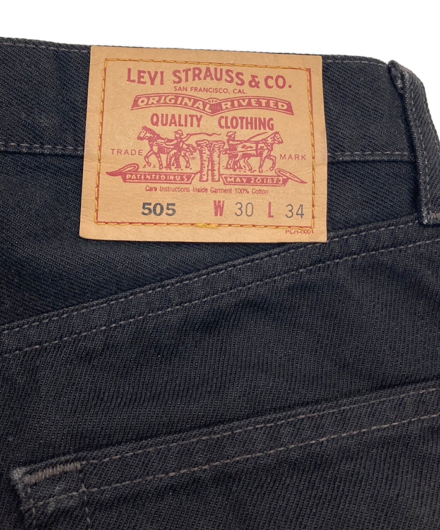 中古・古着通販】LEVI'S (リーバイス) 【古着】後染め505 デニムパンツ