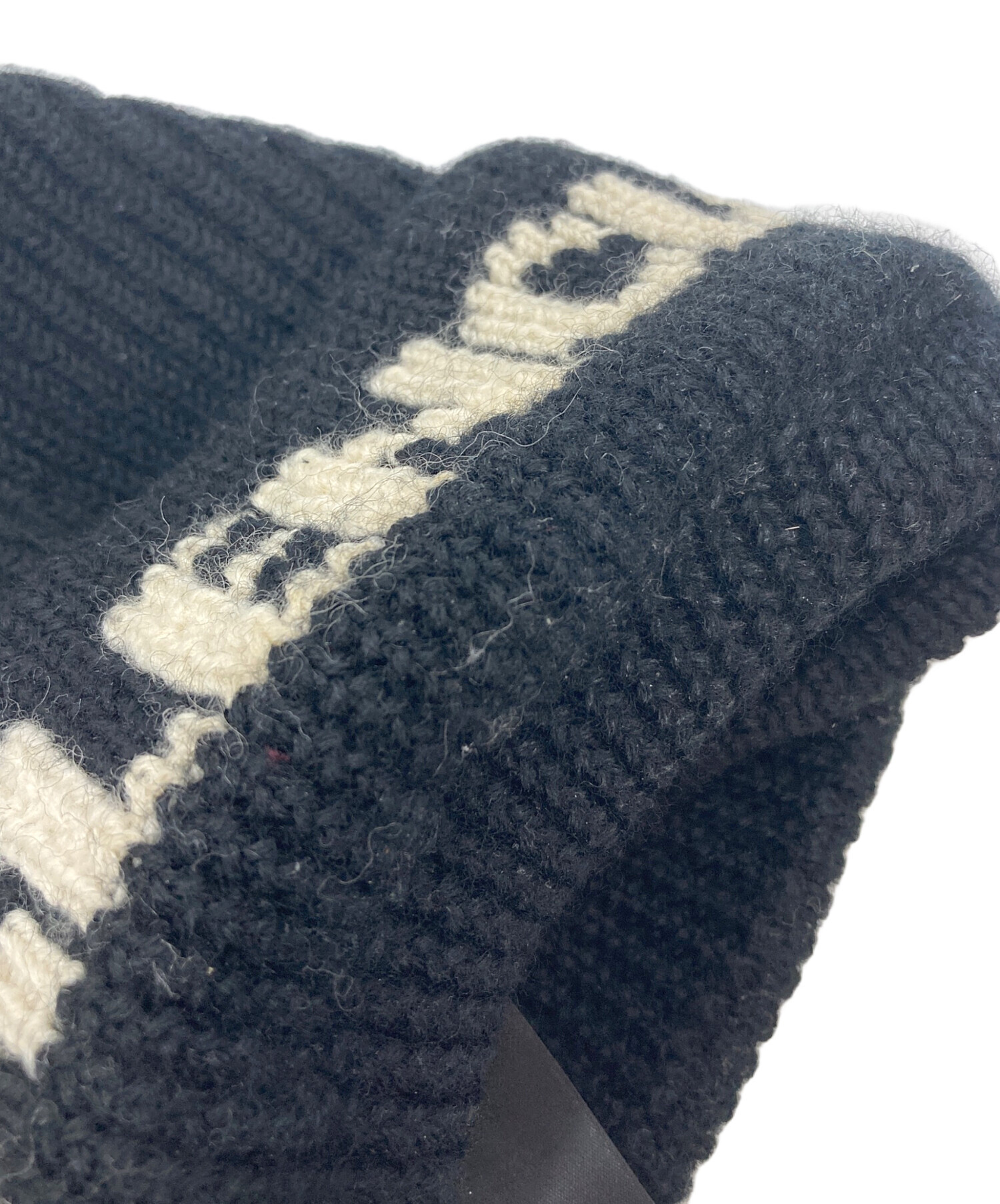 中古・古着通販】BALENCIAGA (バレンシアガ) Black Logo Jacquard