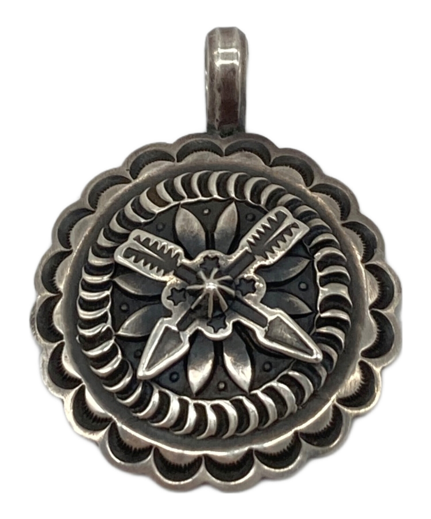 中古・古着通販】NAVAJO (ナバホ) Gary Reeves作シルバーコンチョ