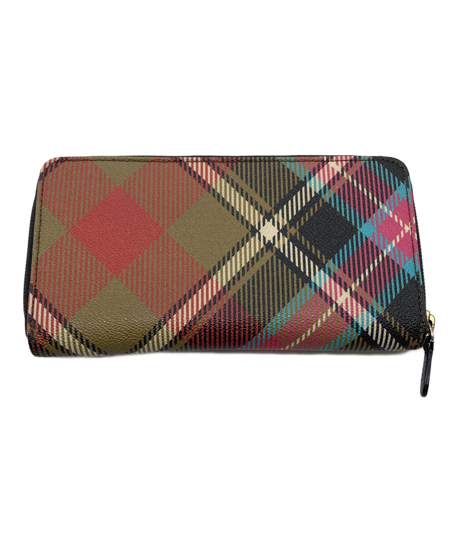 Vivienne Westwood チェック柄 長財布 オーブ 新品 未使用 中古・古着通販】Vivienne Westwood (ヴィヴィアンウエストウッド