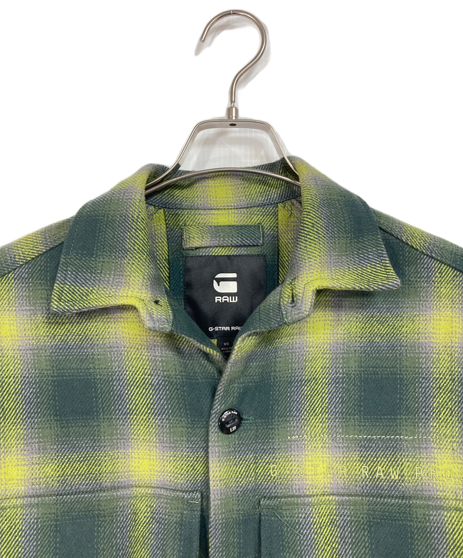 中古・古着通販】G-STAR RAW (ジースターロゥ) チェックネルシャツ