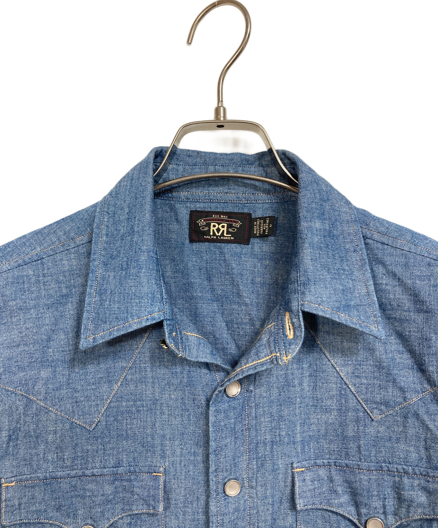 中古・古着通販】RRL (ダブルアールエル) ウェスタンシャンブレー 