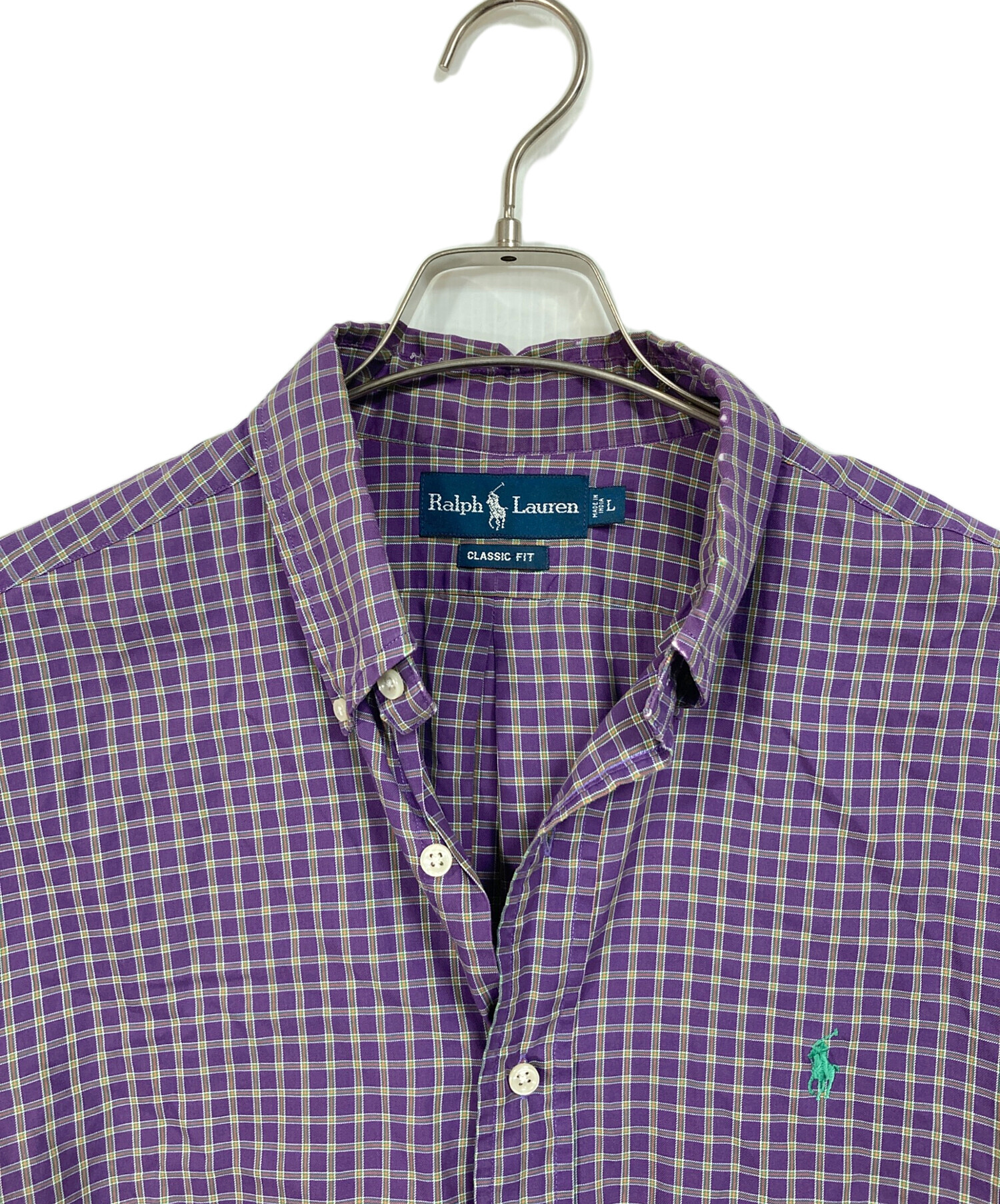 中古・古着通販】RALPH LAUREN (ラルフローレン) 【古着】チェックBD