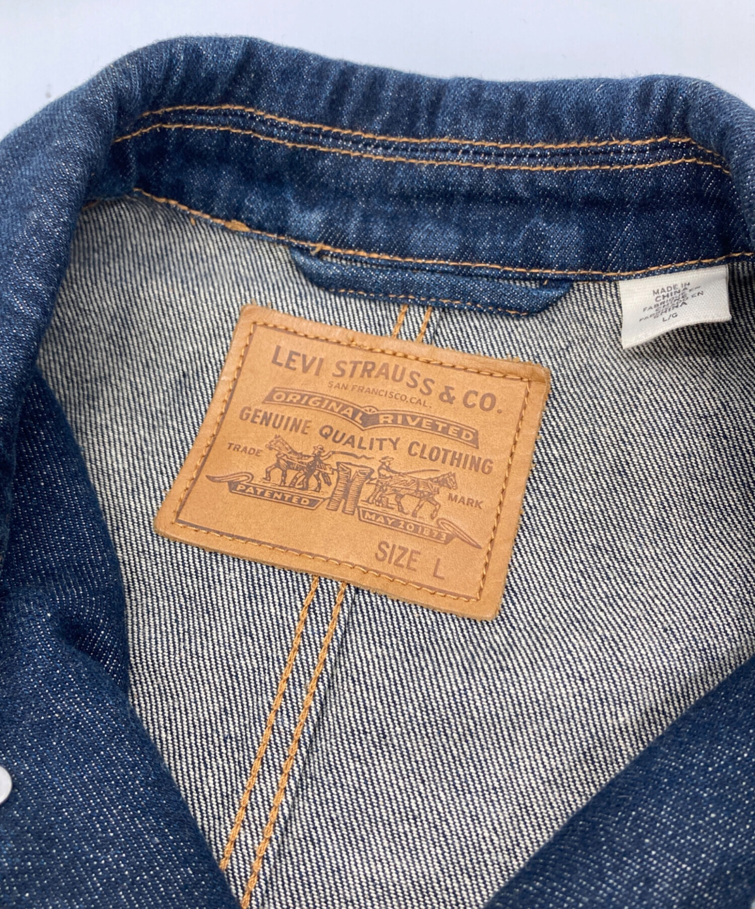 中古・古着通販】LEVI'S (リーバイス) カバーオール インディゴ サイズ