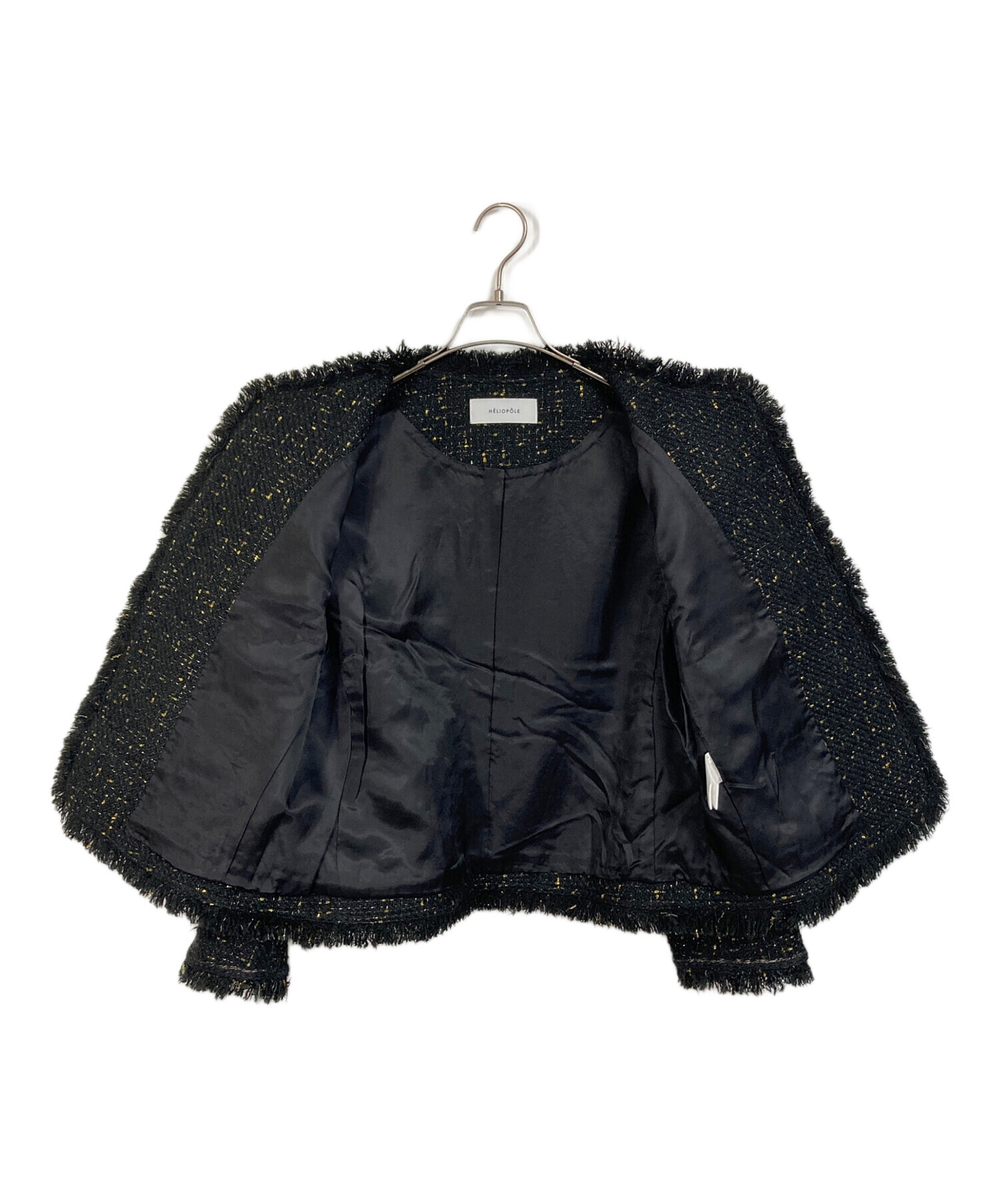 中古・古着通販】heliopole (エリオポール) BLADE&FRINGE TWEED JACKET