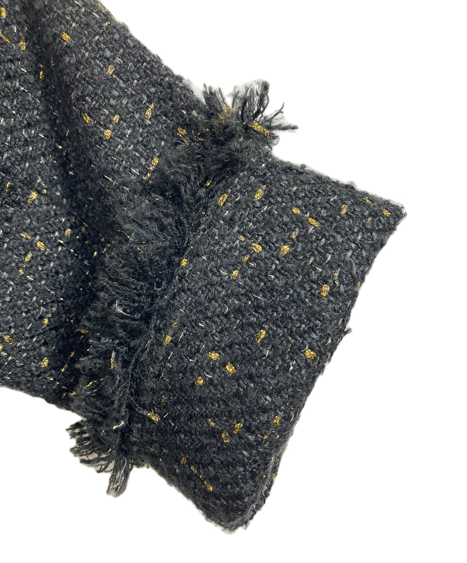 中古・古着通販】heliopole (エリオポール) BLADE&FRINGE TWEED JACKET