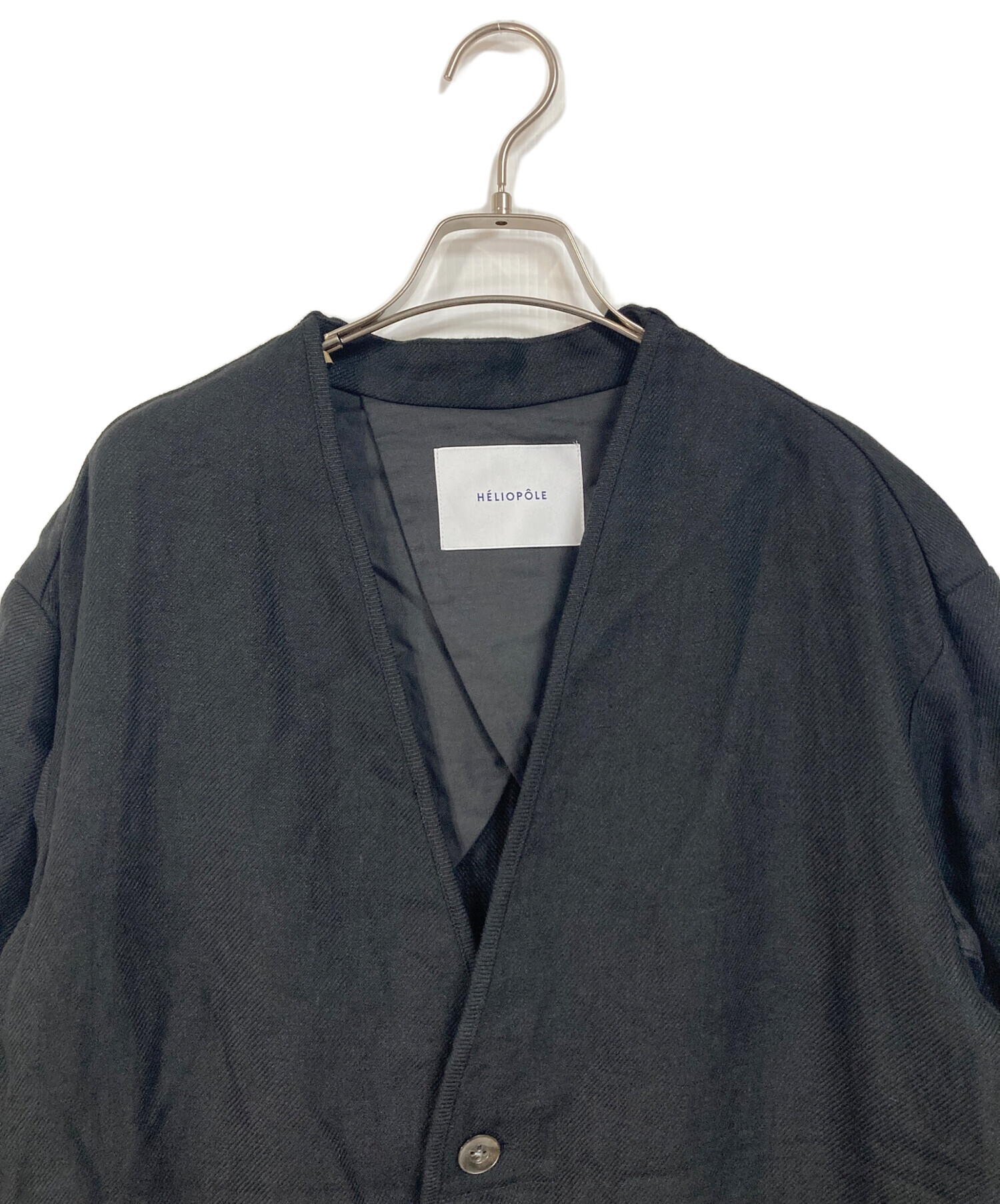 中古・古着通販】heliopole (エリオポール) DUNGAREES LINEN COAT