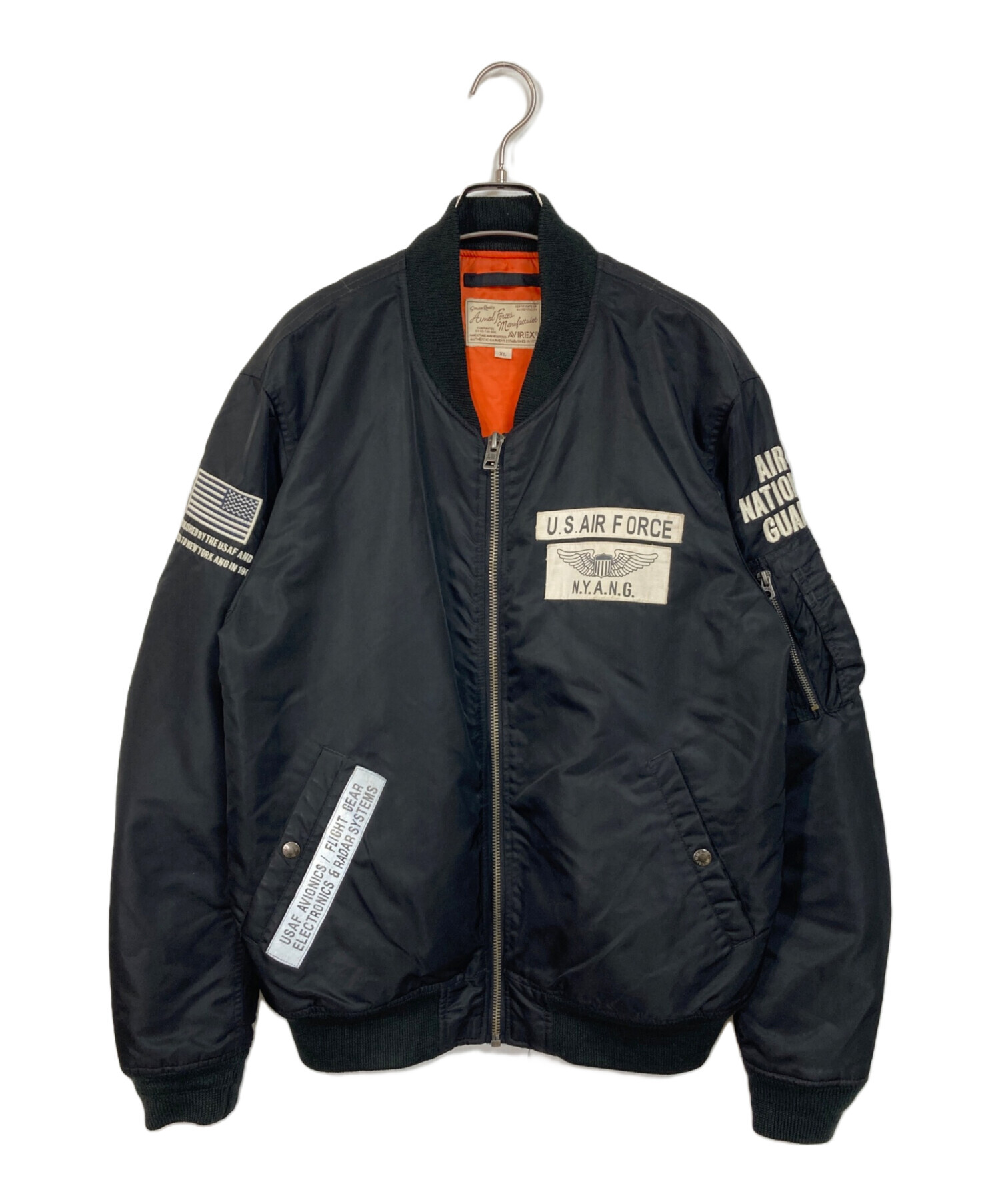 中古・古着通販】AVIREX (アヴィレックス) AIR NATIONAL GUARD MA-1