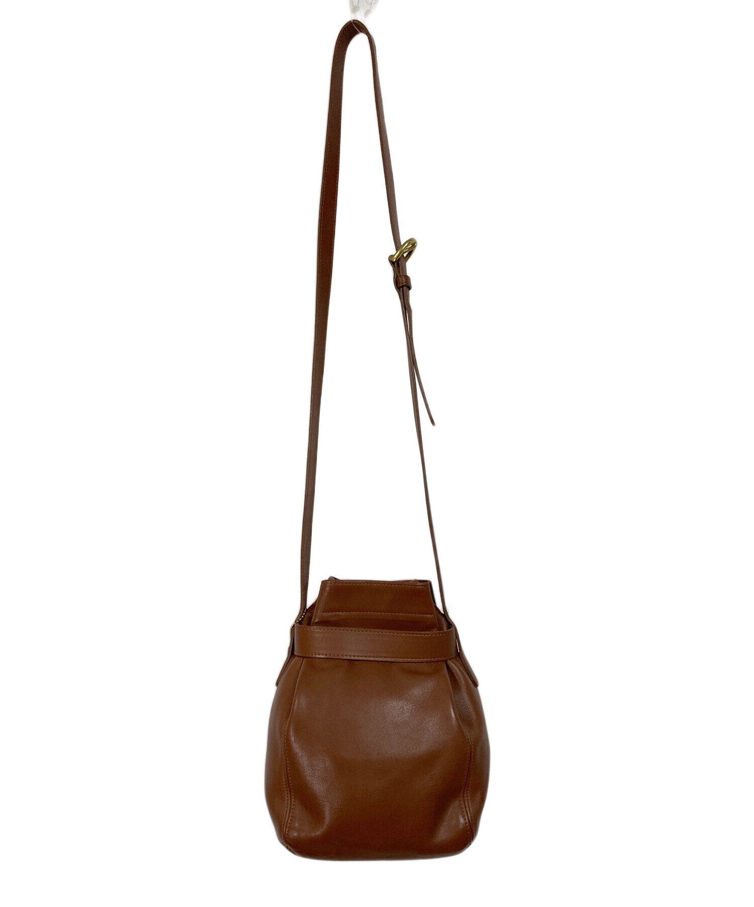 中古・古着通販】COACH (コーチ) 巾着型ショルダーポーチ サイズ:実寸
