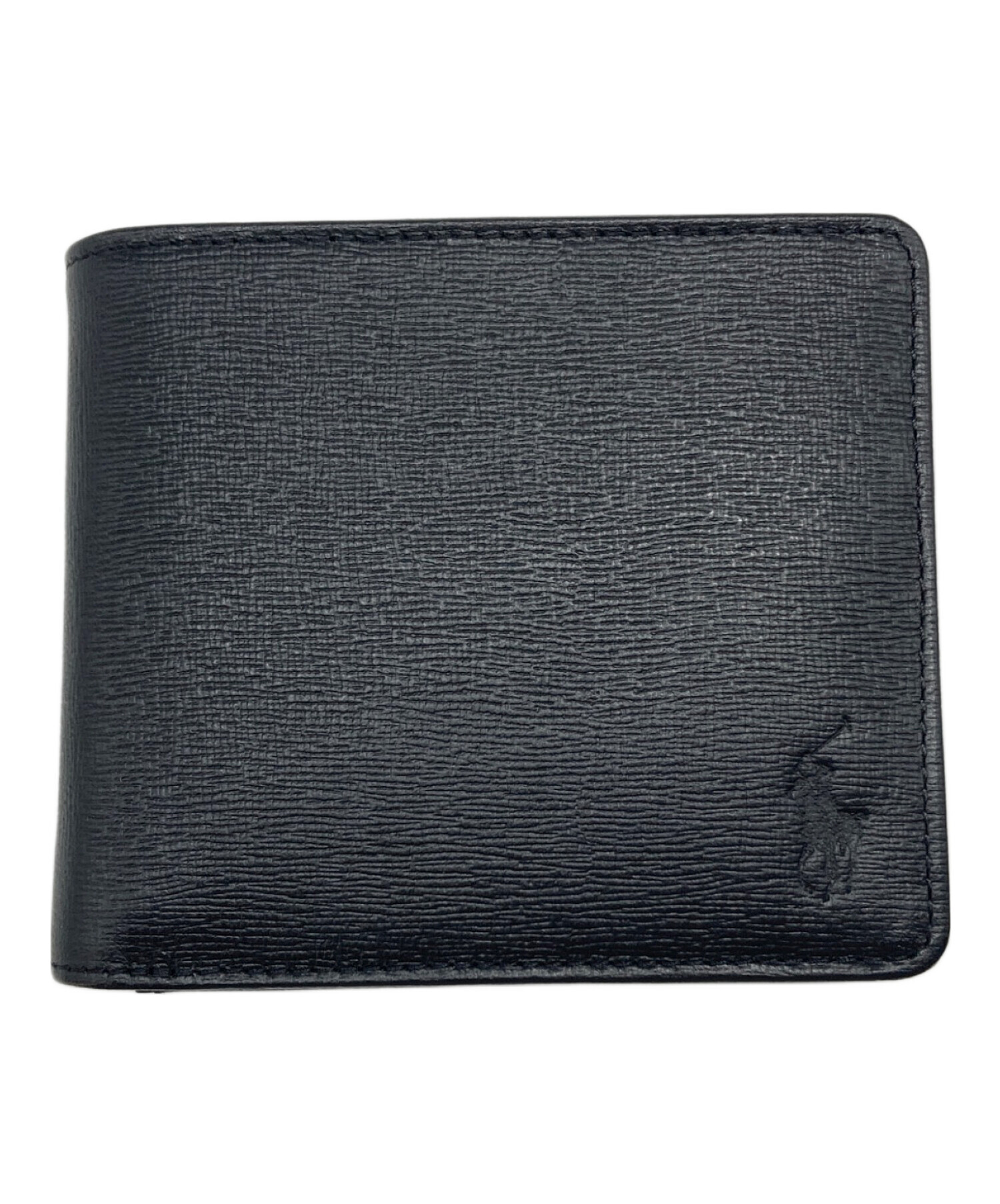 Polo Ralph Lauren 三つ折り財布 ブラック 中古・古着通販】POLO RALPH LAUREN (ポロ・ラルフローレン) 2つ折り