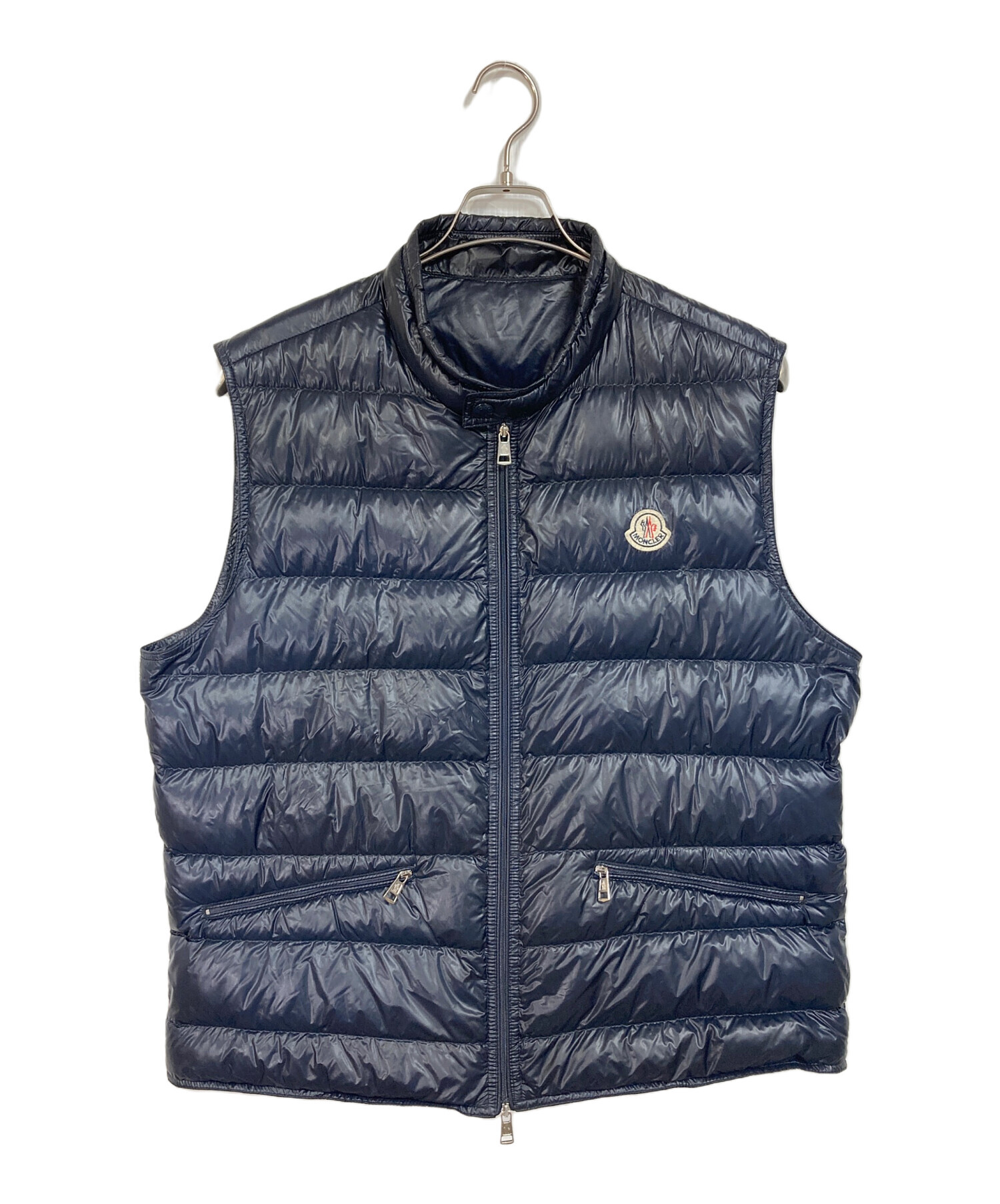 MONCLER GUI ダウンベスト ナイロン ライトダウン 中古・古着通販】MONCLER (モンクレール) GUI GILET ダウンベスト