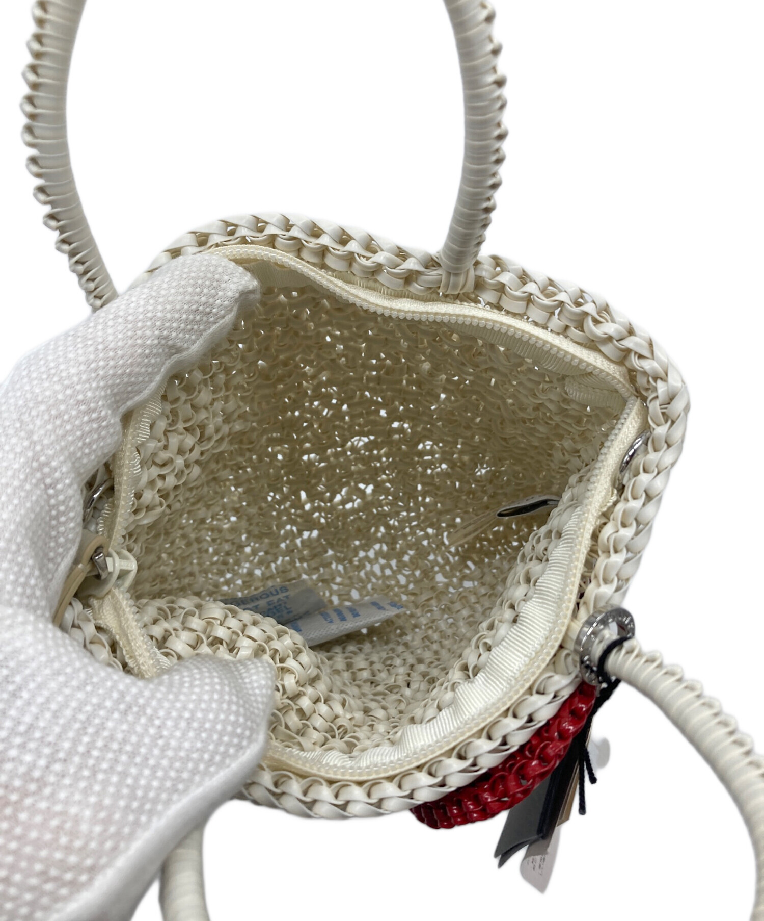 未使用品 HELLO KITTY ビーズバッグ 中古・古着通販】ANTEPRIMA (アンテプリマ) HELLO KITTY (ハローキティ
