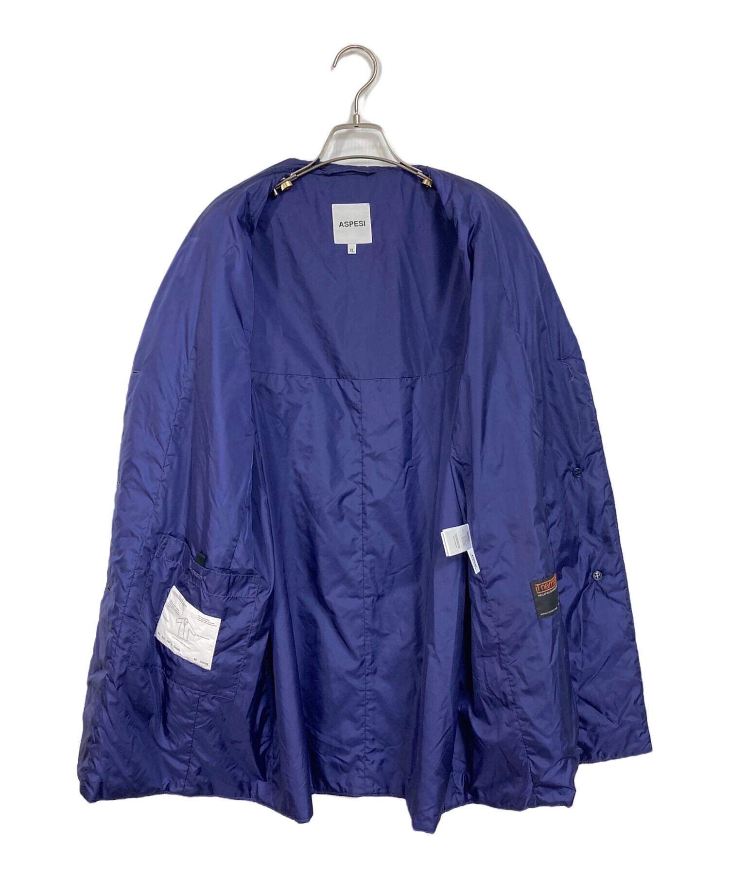 中古・古着通販】ASPESI (アスペジ) thermore coat ナイロンコート