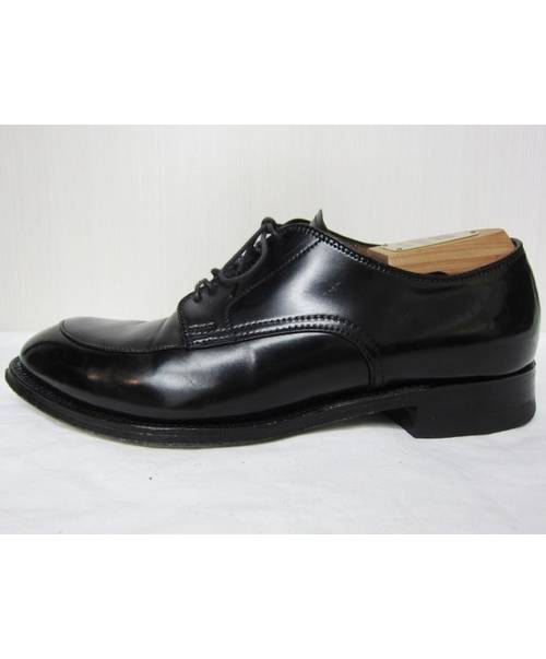 中古・古着通販】ALDEN オールデン Vチップシューズ ブラック SIZE8 1