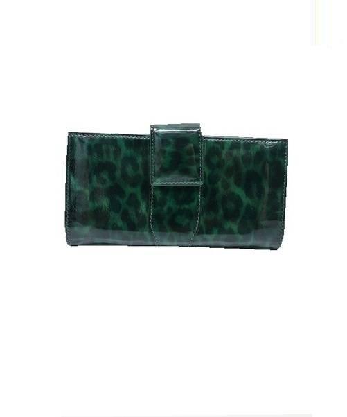 JIMMY CHOO 二つ折り財布 パイソン型押し ライトグリーン 中古・古着通販】JIMMY CHOO (ジミーチュウ) 財布 グリーン｜ブランド