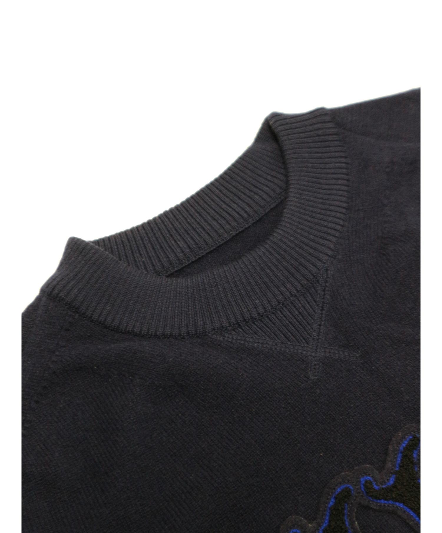 中古・古着通販】sacai (サカイ) ライフニット ネイビー サイズ:3 18