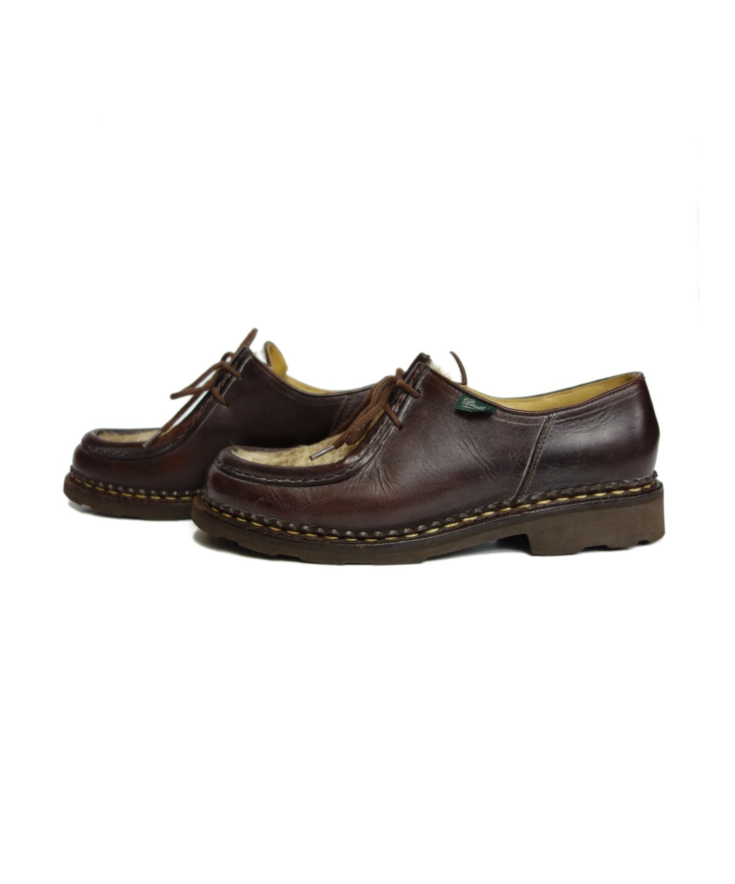 中古・古着通販】PARABOOT (パラブーツ) ミカエルグリフ ブラウン 