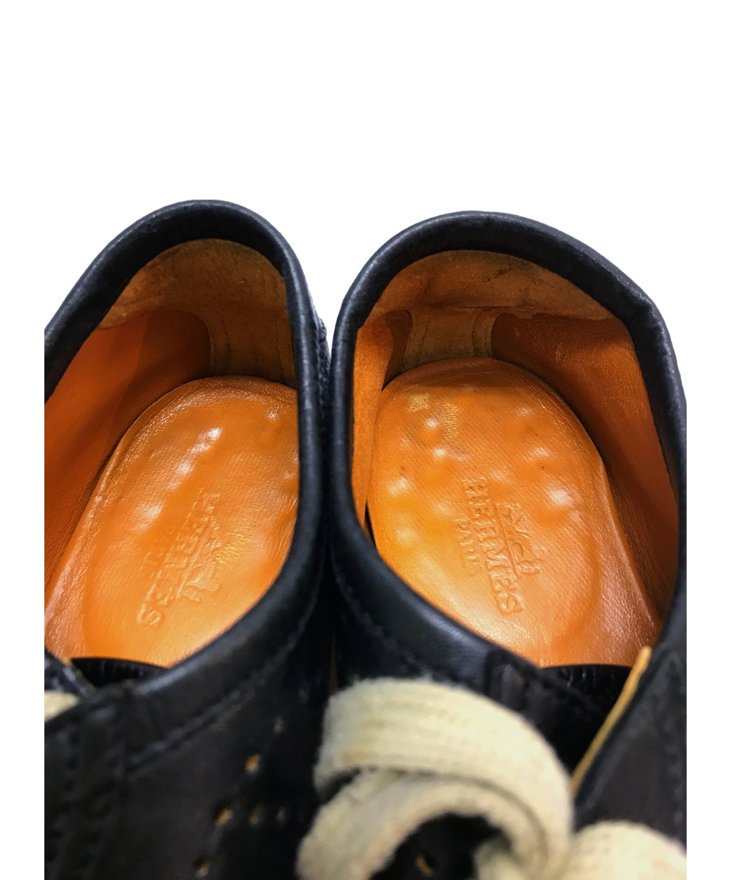 中古・古着通販】HERMES (エルメス) Hロゴエブリンスニーカー ブラック 