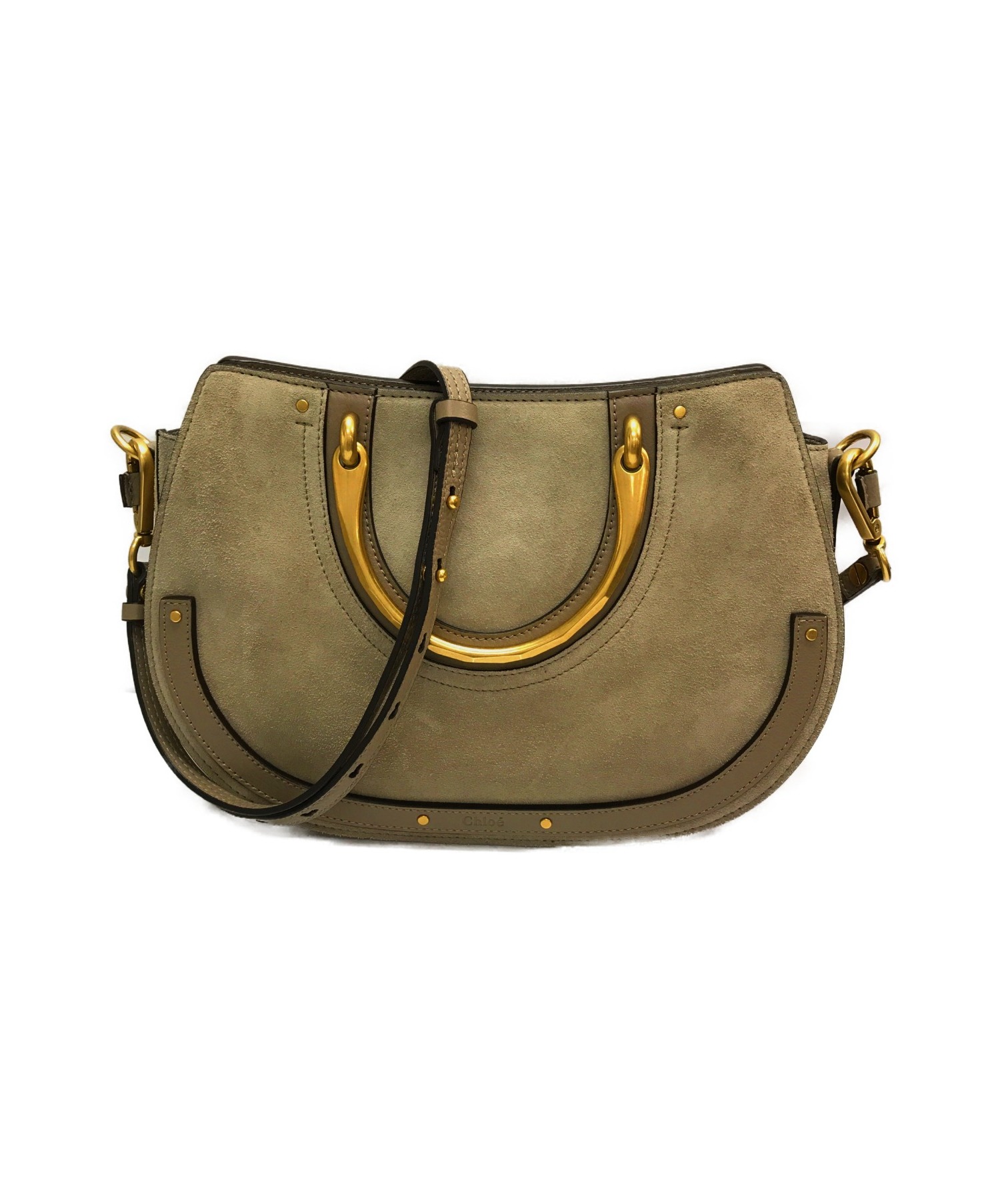 Chloe クロエ ピクシーハンドバッグ グレージユ