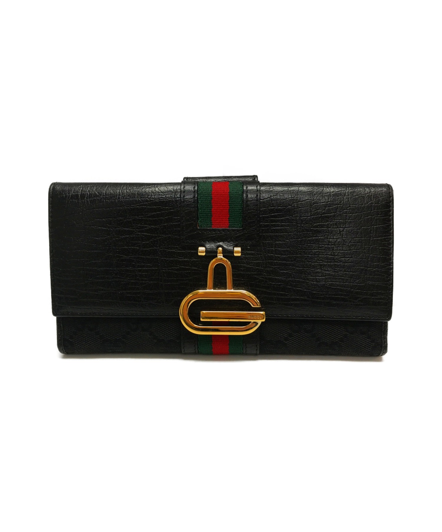 未使用に近い✨グッチ　折り財布　シェリーライン GUCCI】グッチ 折り財布 財布 シェリーライン ジャッキー 美品｜Yahoo