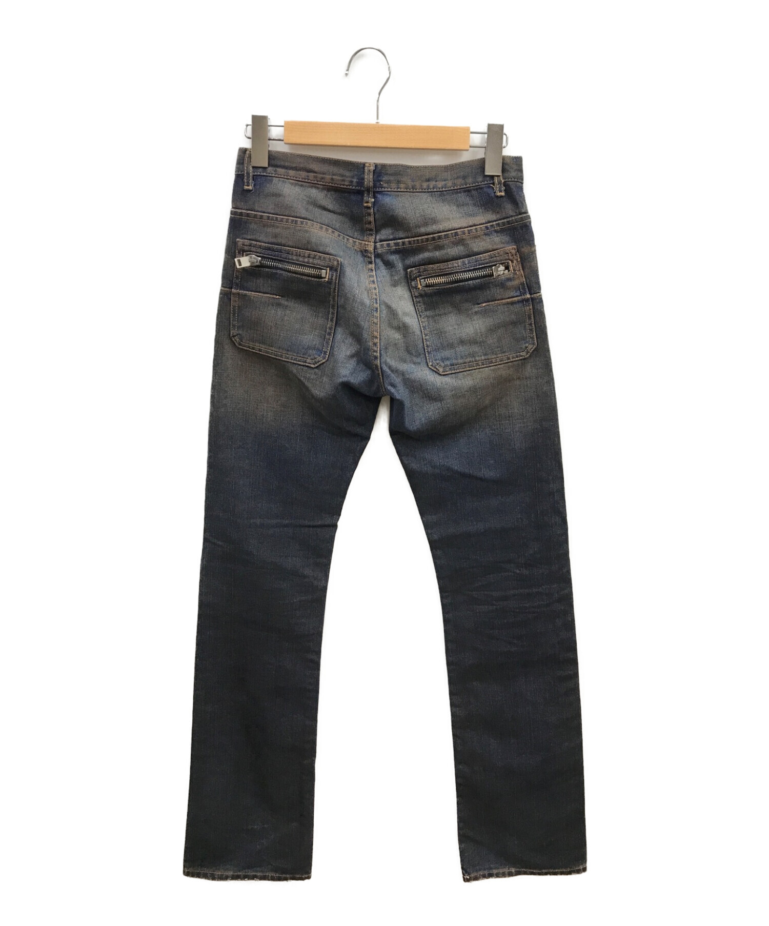 中古・古着通販】Dior (ディオール) 赤錆加工 ZIPポケット デニム