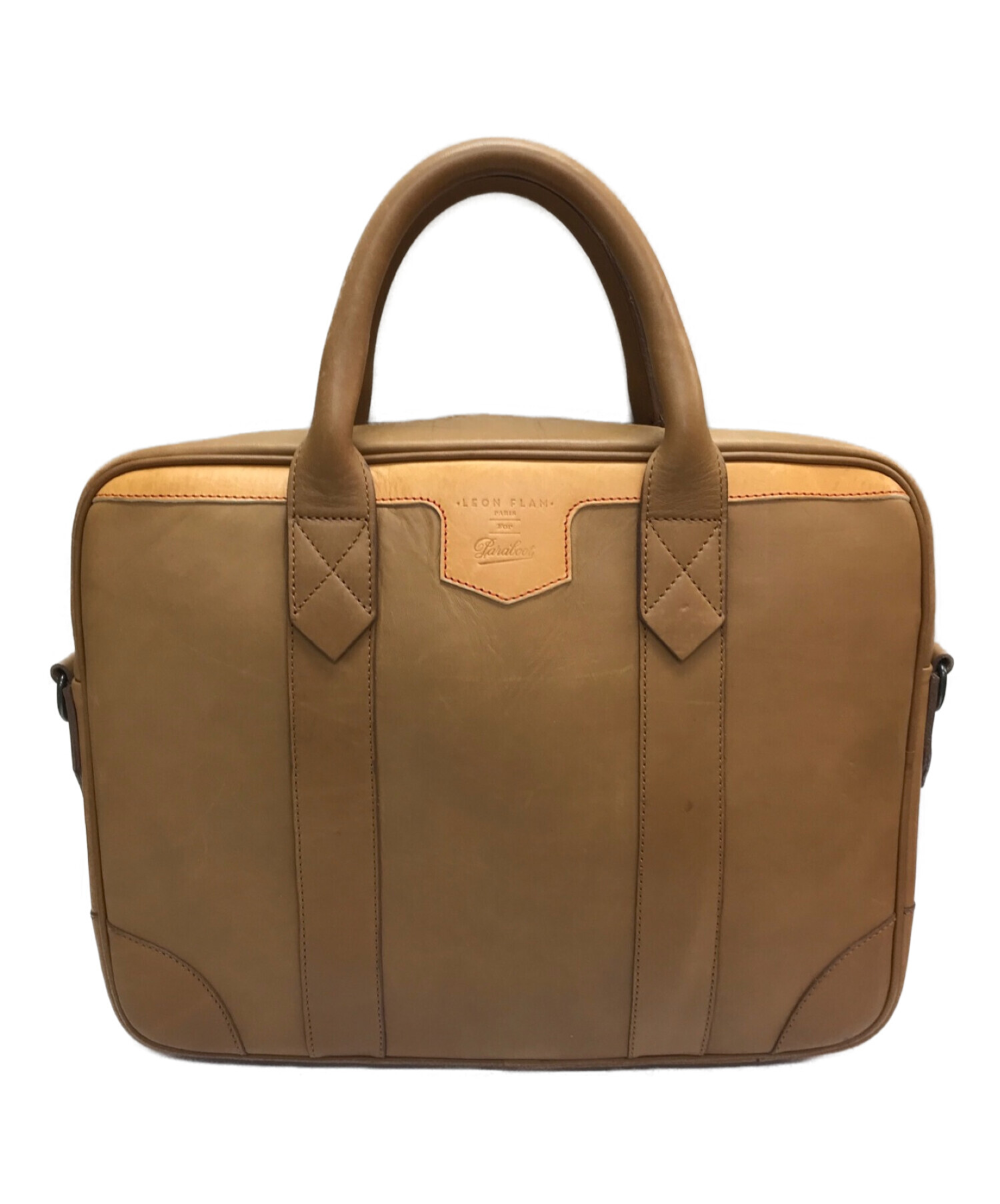 LEON FLAM レオン　フラム　ビジネスバッグ　ブリーフケース　レザー レオンフラム｜LEON FLAM｜サッチェルバッグ｜ブリーフケース