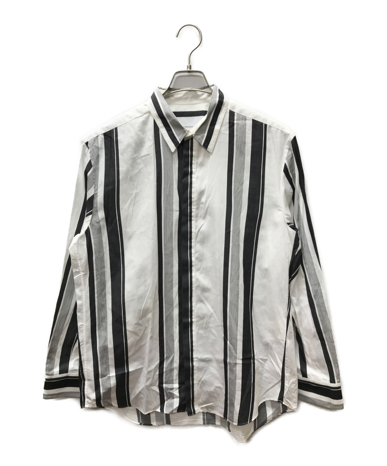中古・古着通販】OVERCOAT (オーバーコート) ストライプフライフロント 