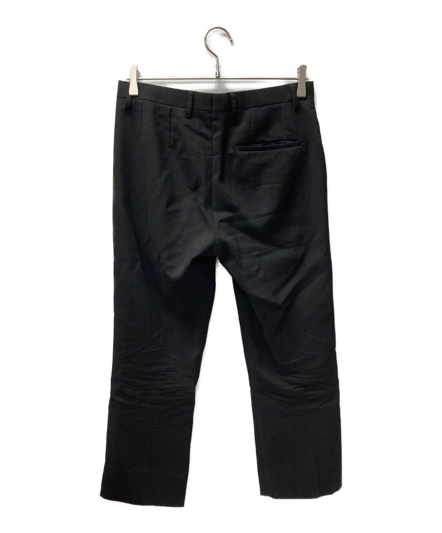 RAF SIMONS 長ズボン raf simons スラックス black RAF SIMONS