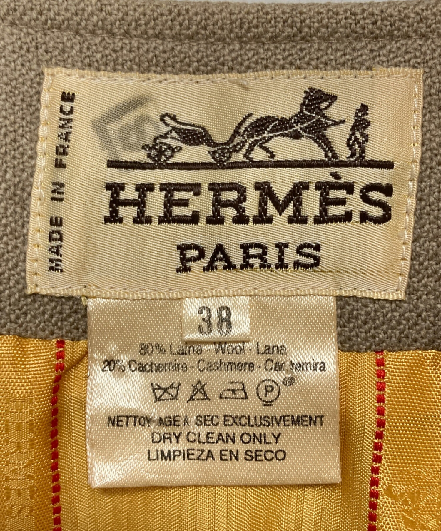 gs400 八木スペシャル改ワンオフ真鍮サイレンサー-HERMES ベージュ