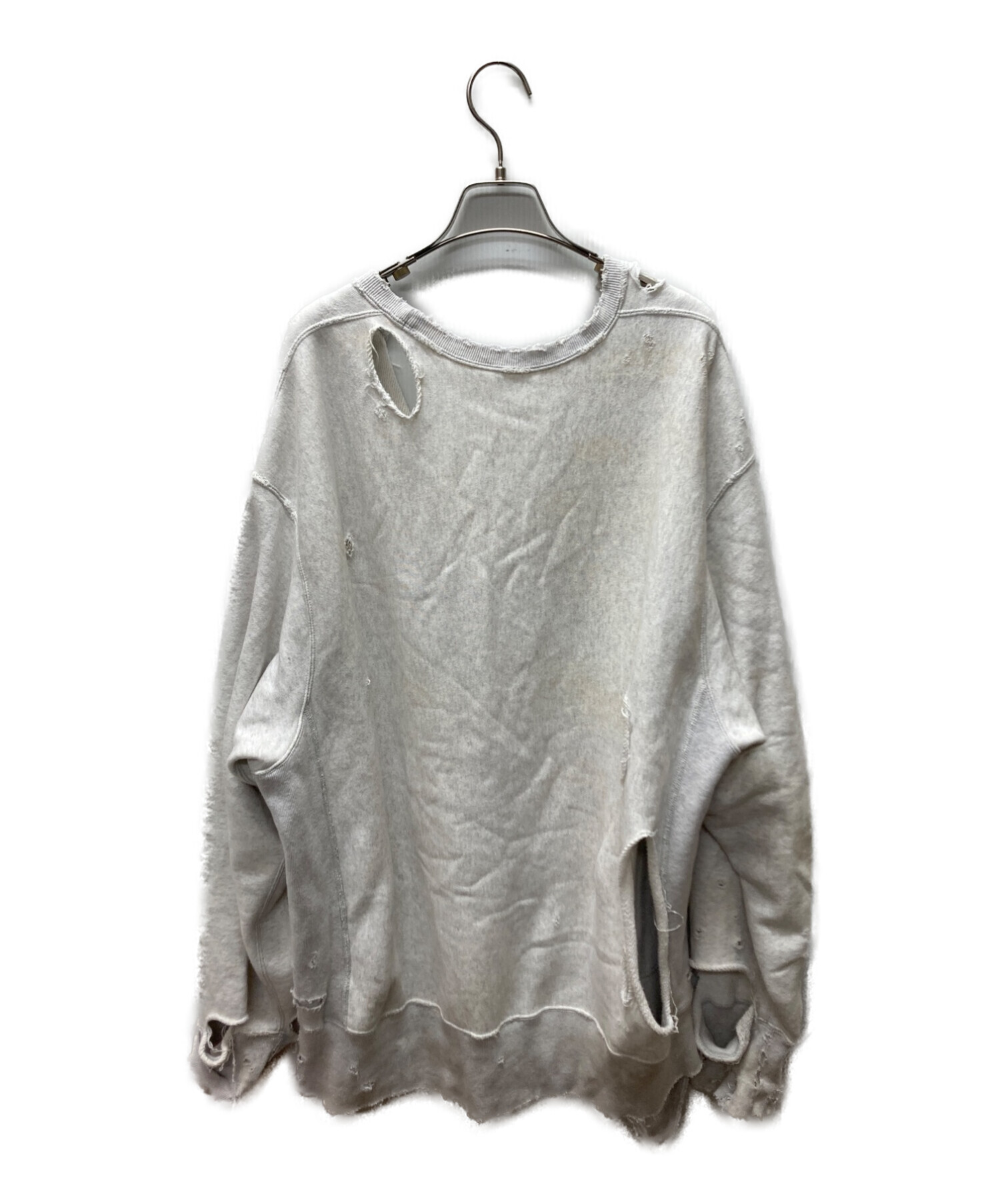 中古・古着通販】ANCELLM (アンセルム) AN M CRASH CREWNECK 中古・古着通販】ANCELLM (アンセルム) AN M CRASH CREWNECK