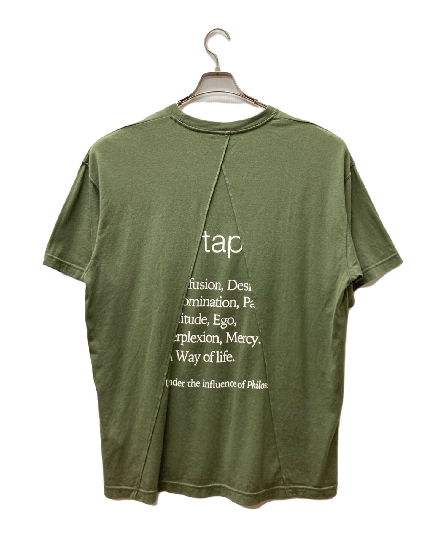 WTAPS オリーブグリーン Tシャツ WTAPS グリーン Tシャツ