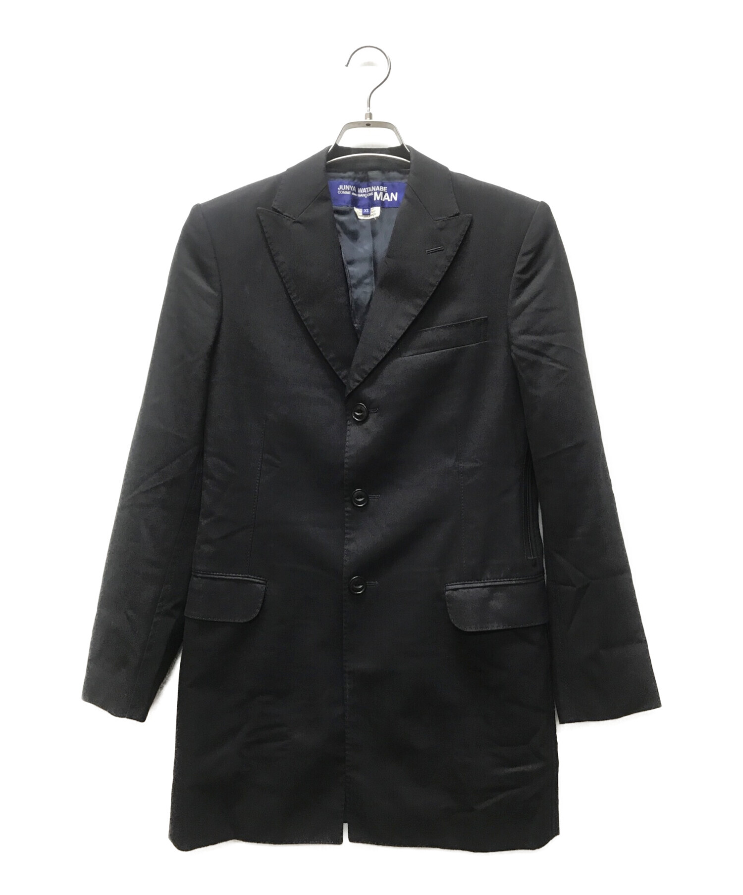 極美品 ジュンヤワタナベ コムデギャルソン スカートドッキング チェスターコート ジュンヤワタナベ コムデギャルソン JUNYA WATANABE ロングコート