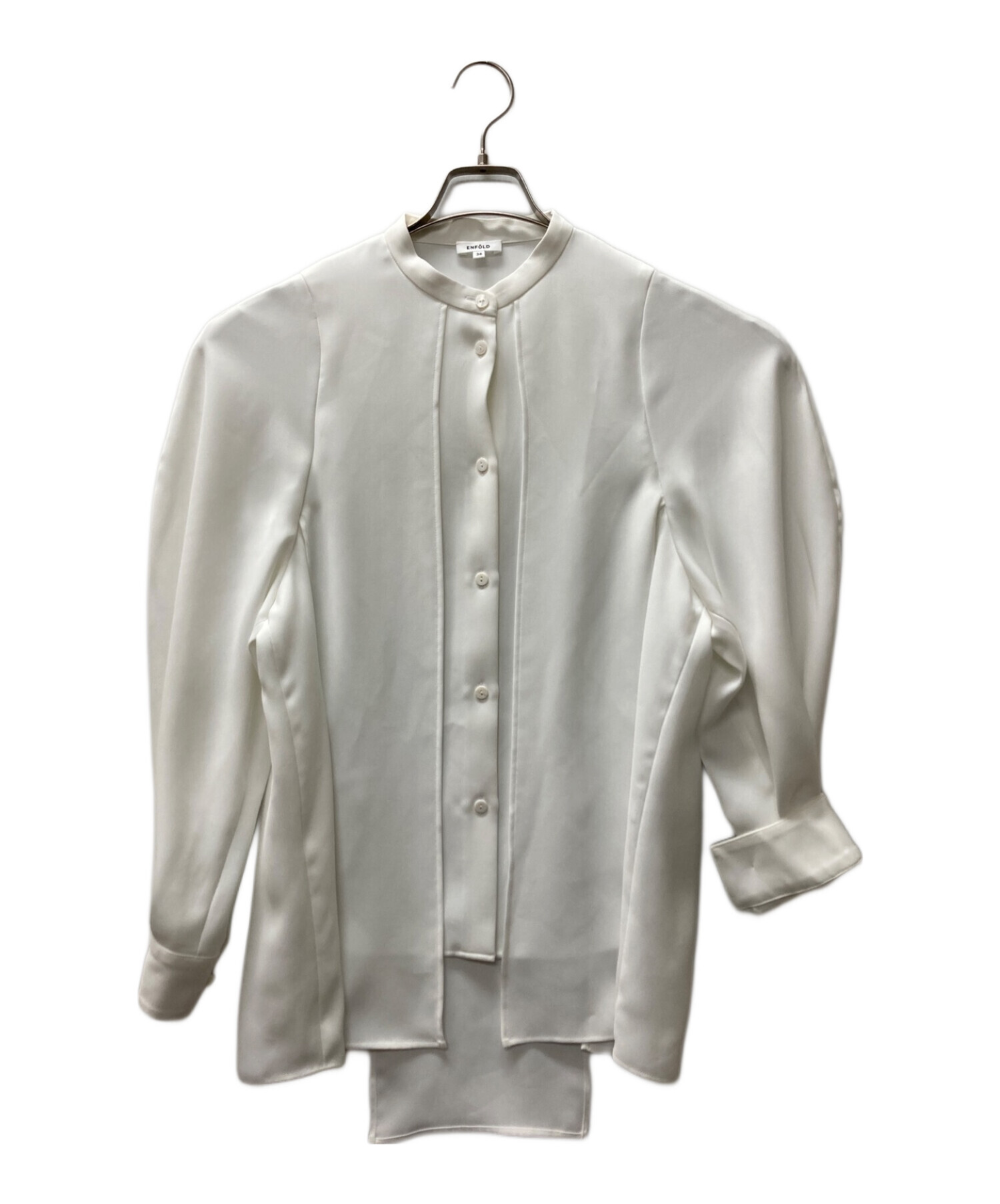 エンフォルド ENFOLD RAMDOM SLIT BLOUSE