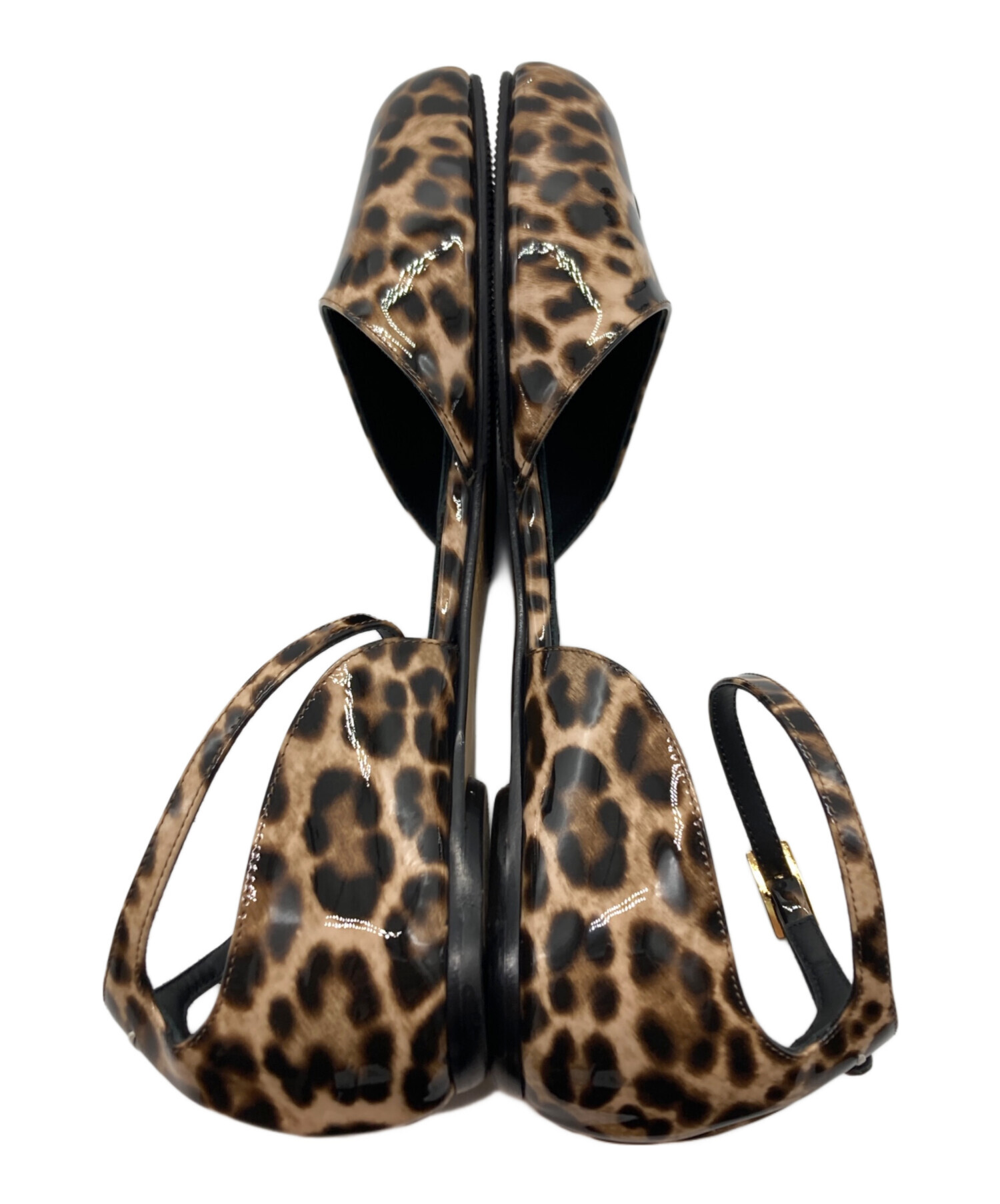 Maison Margiela レオパードタビパンプス