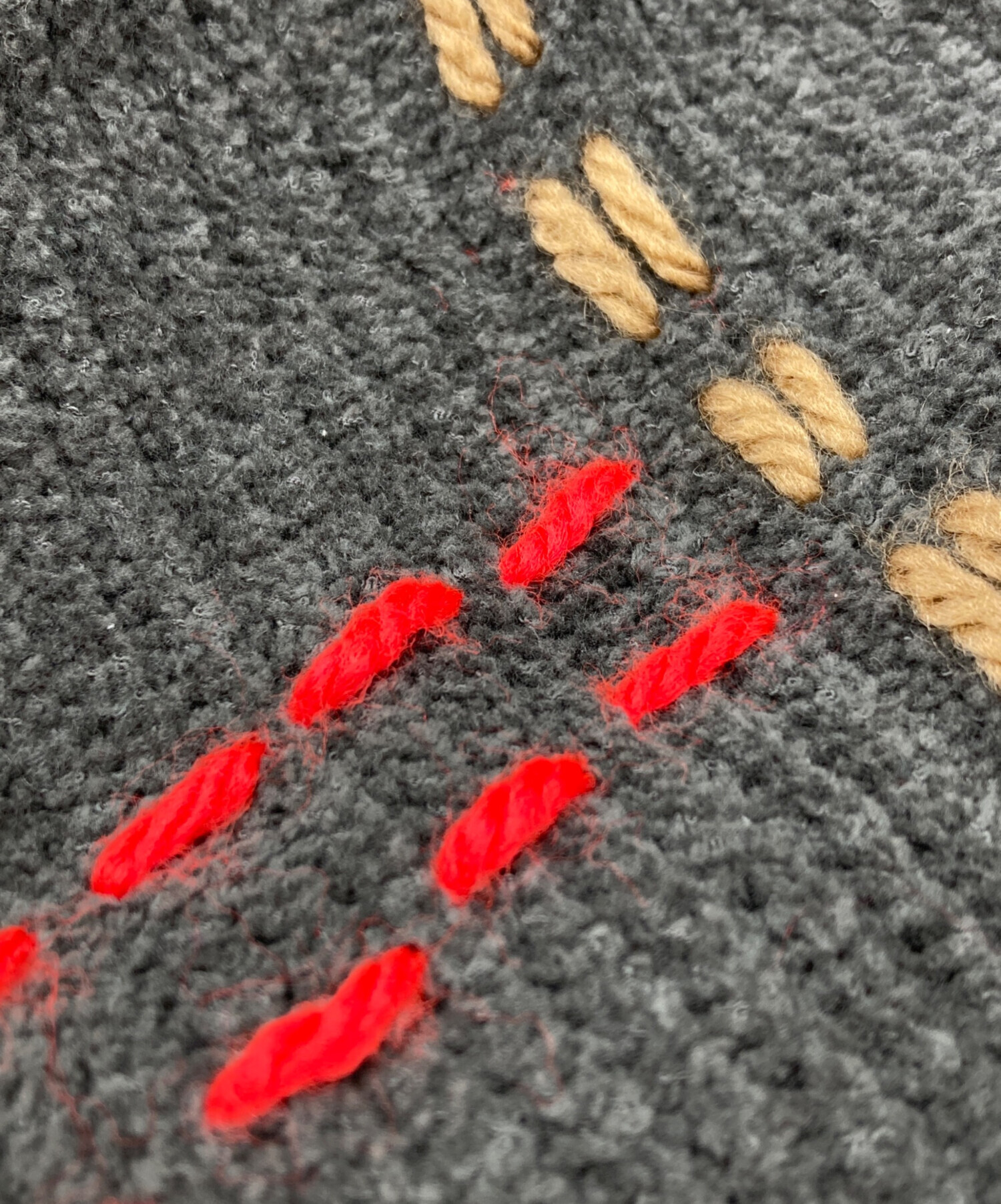 中古・古着通販】PHINGERIN (フィンガリン) ニットジャケット グリーン