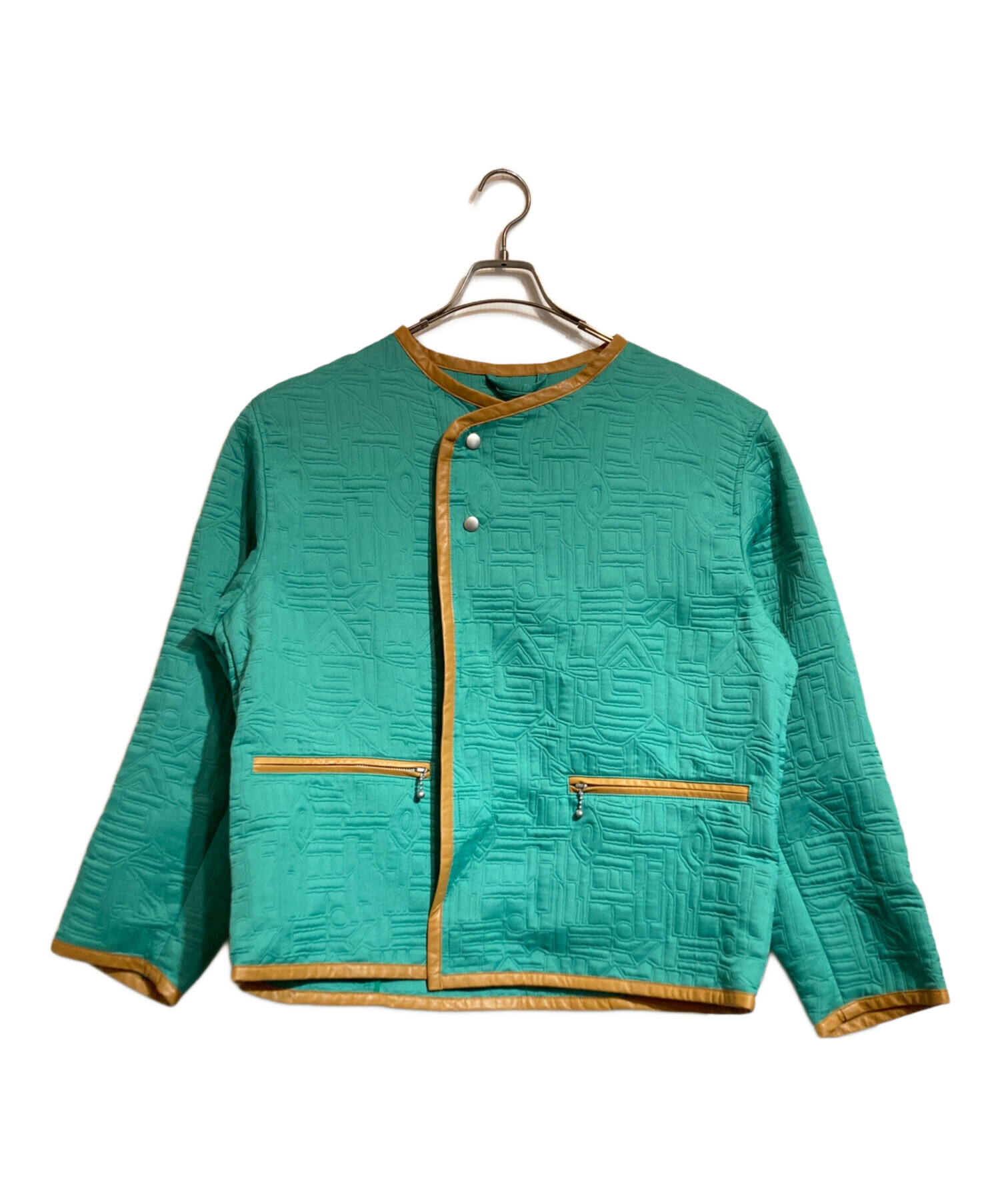 中古・古着通販】MATSUFUJI (マツフジ) Quilted Jacquard Jacket