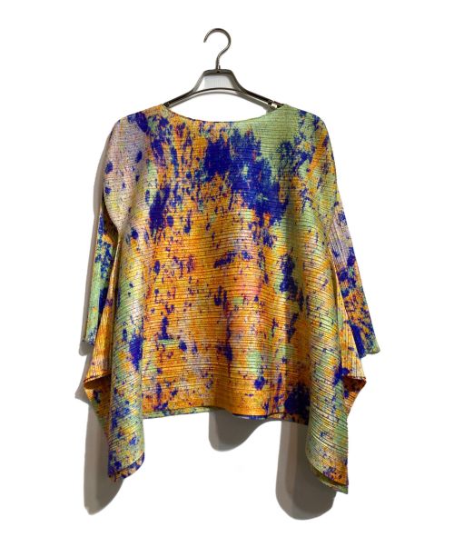 L相当✨プリーツプリーズ 変形カットソー フリル くしゅくしゅ ブルーグリーン3 楽天市場】issey miyake pleats please（Tシャツ・カットソー