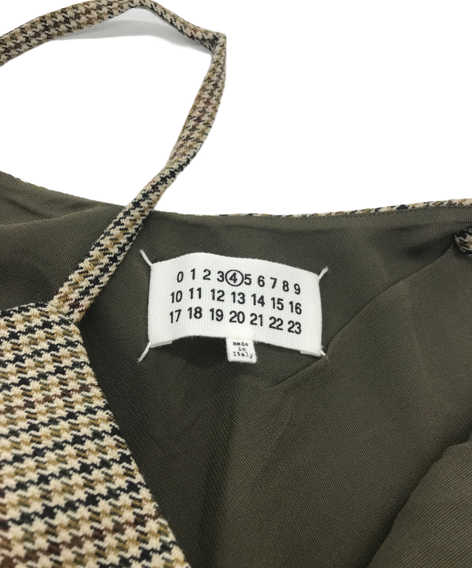 中古・古着通販】Maison Margiela (メゾンマルジェラ) チェック  