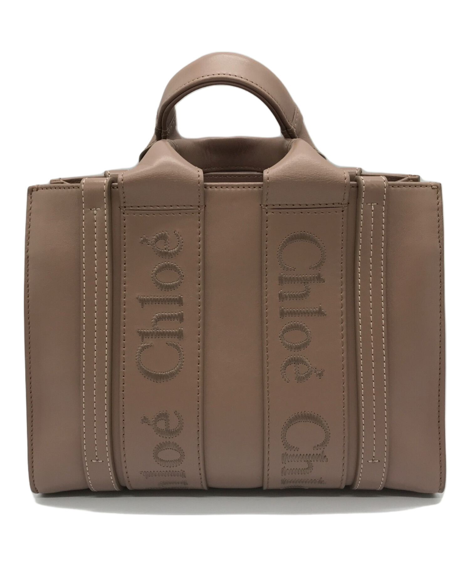 中古・古着通販】Chloe (クロエ) ソフトレザー製Woodyスモール 中古・古着通販】Chloe (クロエ) ソフトレザー製Woodyスモール