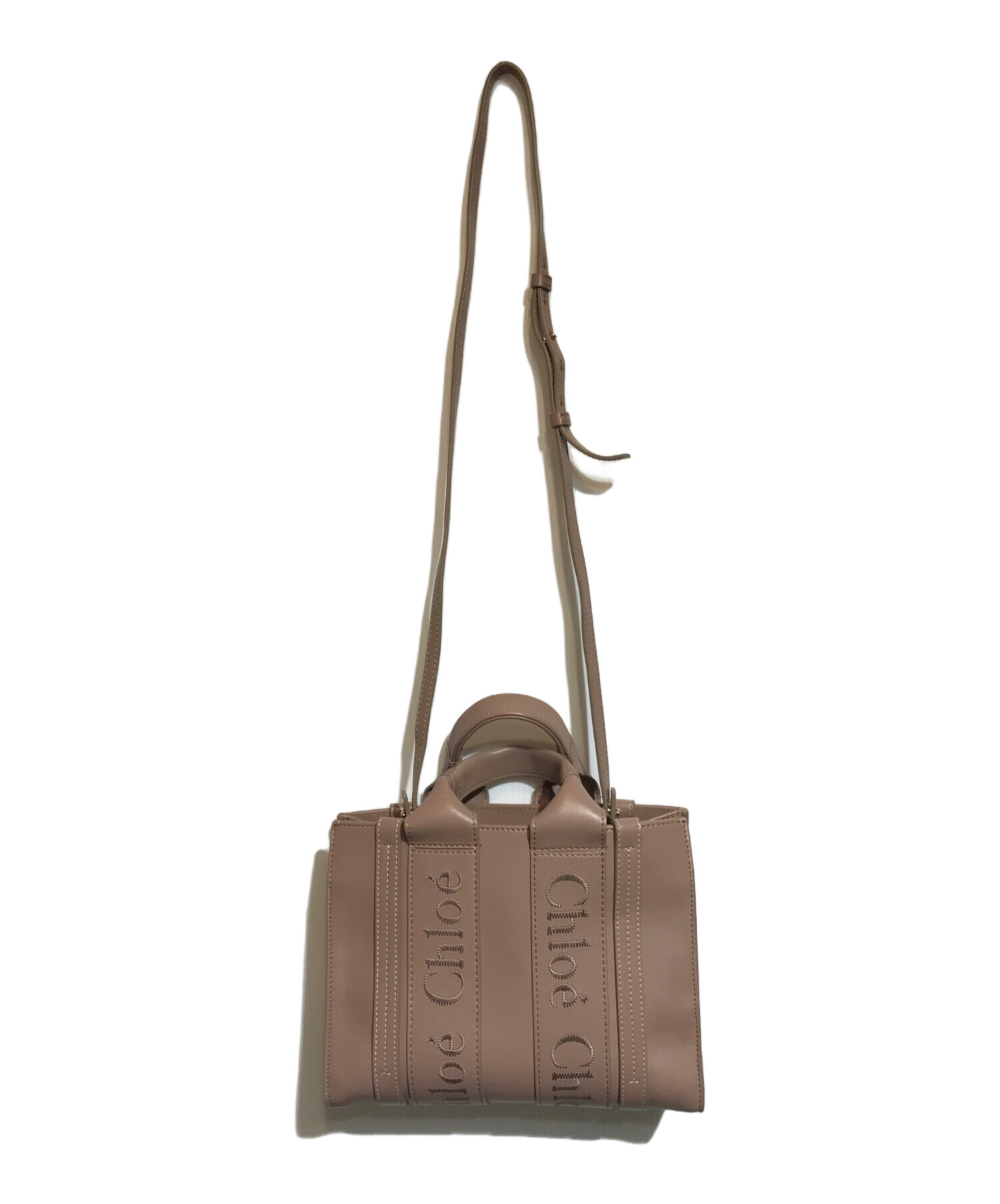 中古・古着通販】Chloe (クロエ) ソフトレザー製Woodyスモール 中古・古着通販】Chloe (クロエ) ソフトレザー製Woodyスモール