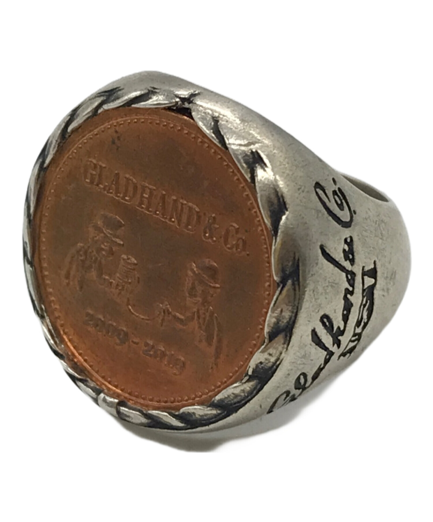 中古・古着通販】GLAD HAND (グラッドハンド) コインリング シルバー サイズ:13号｜ブランド・古着通販 トレファク公式【TREFAC  FASHION】スマホサイト