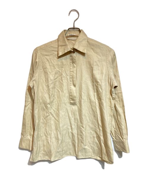 中古・古着通販】HERMES (エルメス) ハーフジップシャツ ベージュ