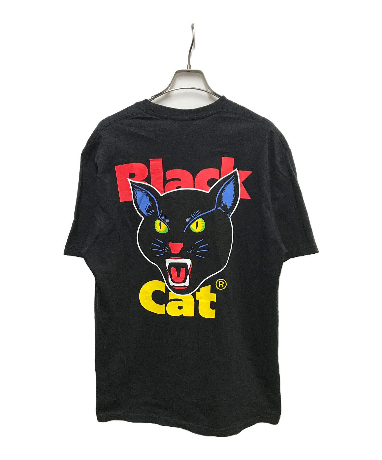 中古・古着通販】SUPREME (シュプリーム) black cat tee ブラック 