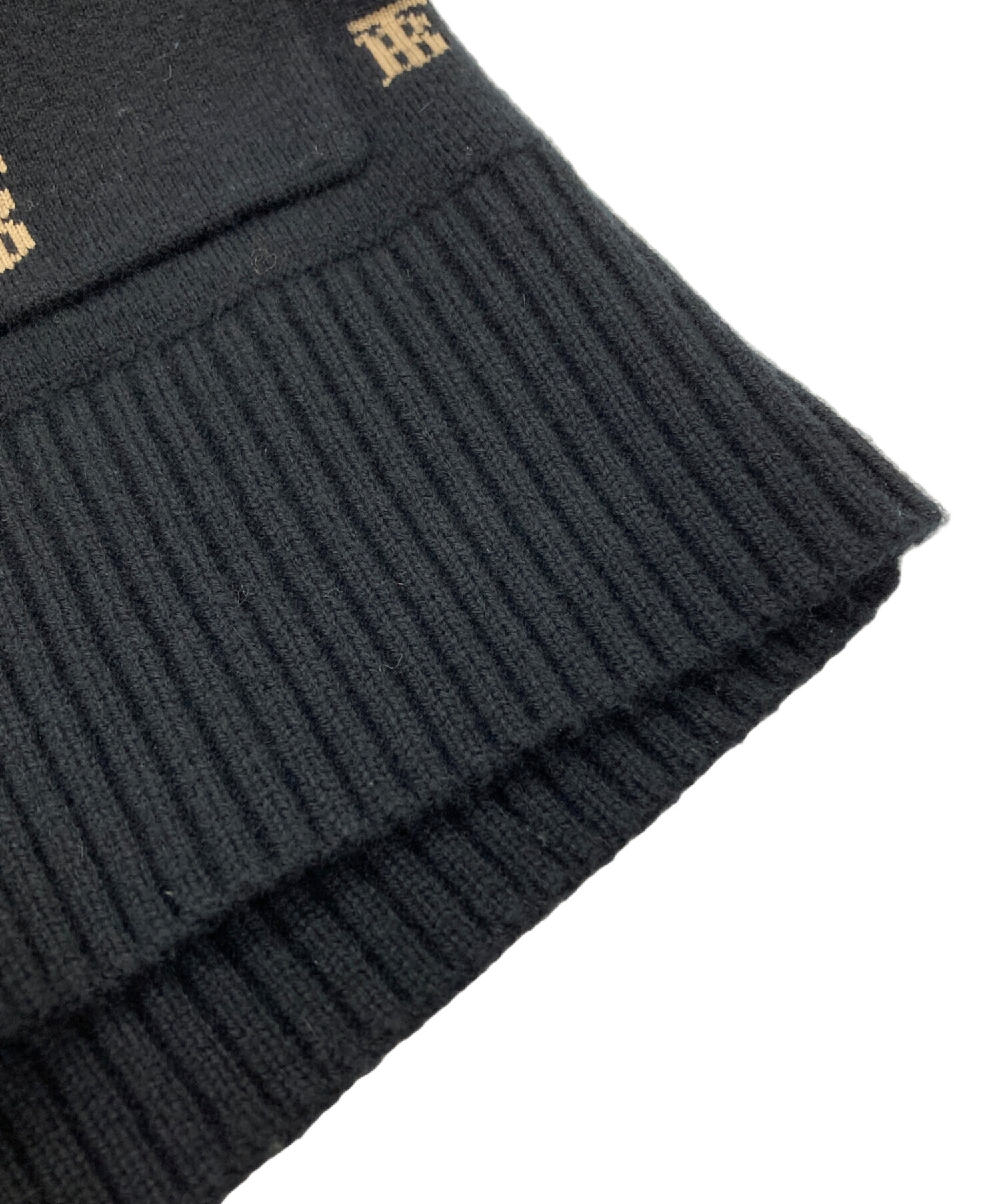 BURBERRY TB LOGO WOOL カーディガン size S