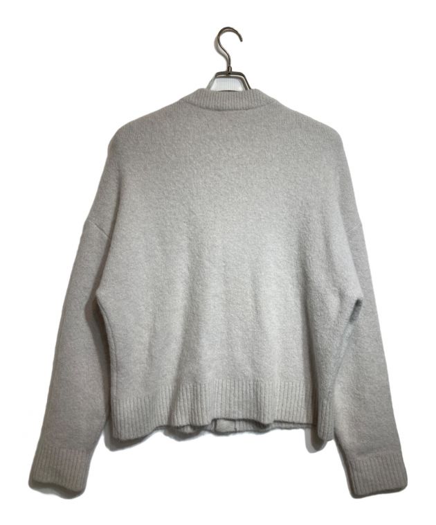 amiparis グレー カーディガン M グレー ウール Ami De Coeur カーディガン ヘザーグレー/レッド