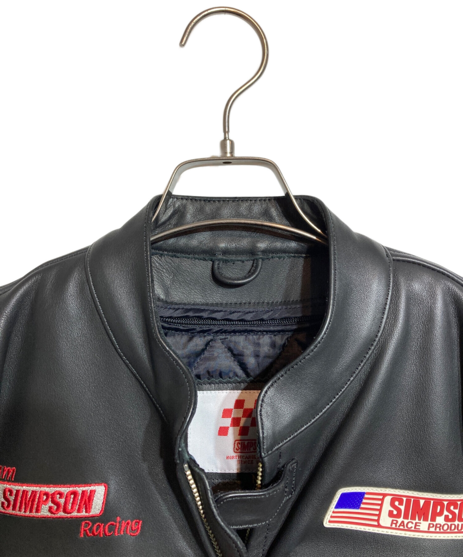 中古・古着通販】SIMPSON (シンプソン) レザーシングル