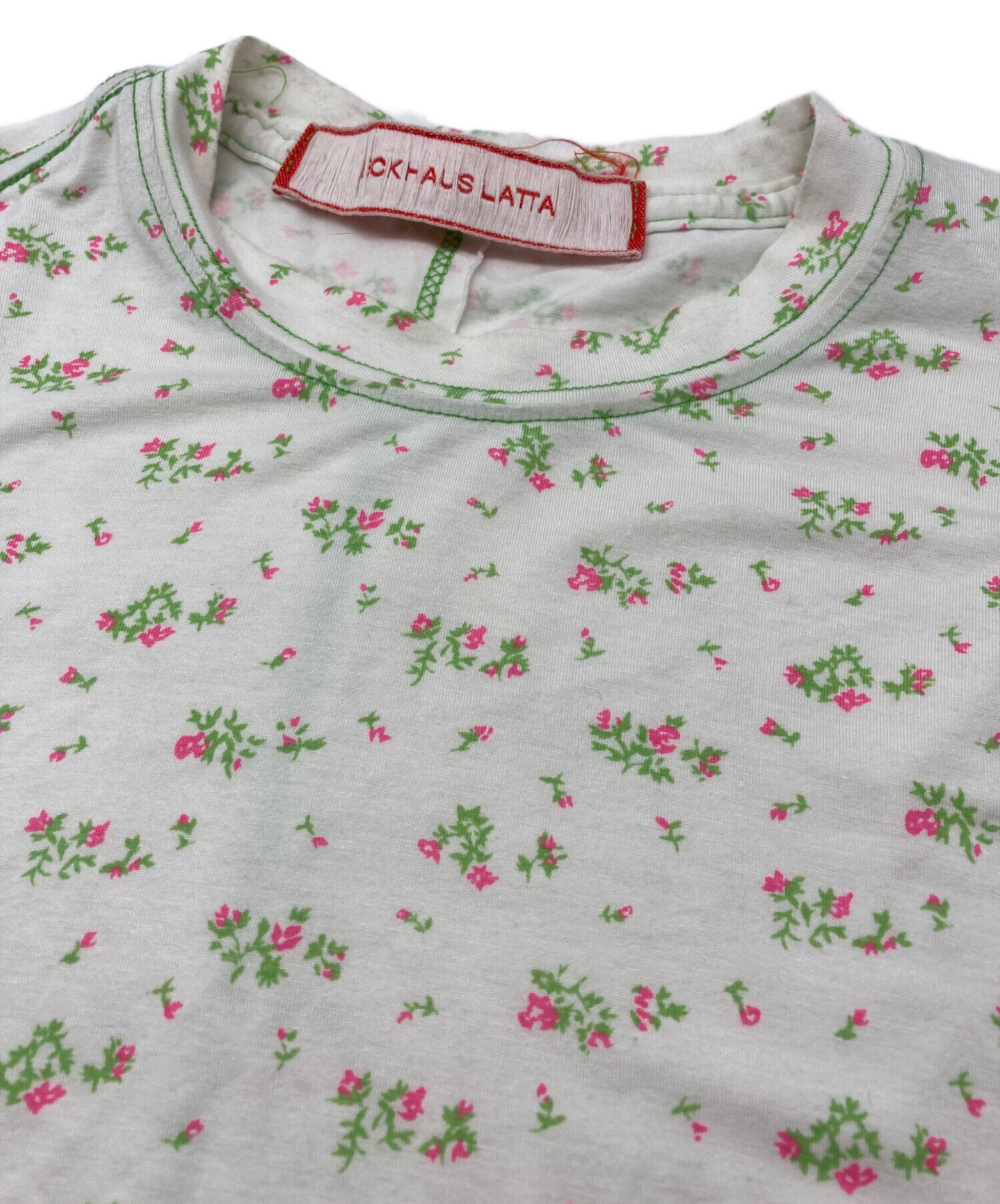 中古・古着通販】ECKHAUS LATTA (エクハウスラッタ) 総柄カットソー 