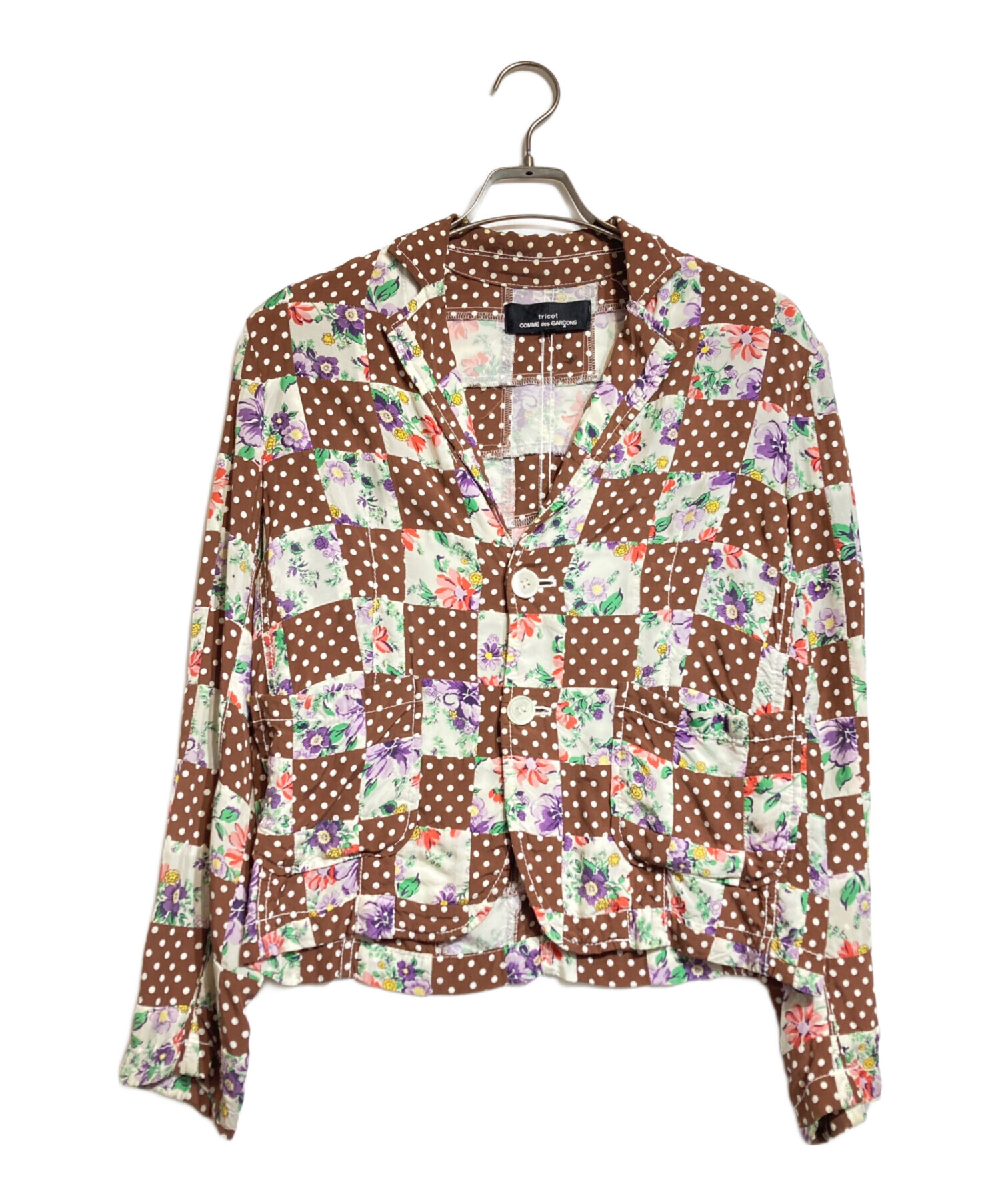 コムデギャルソンパッチワークジャケット